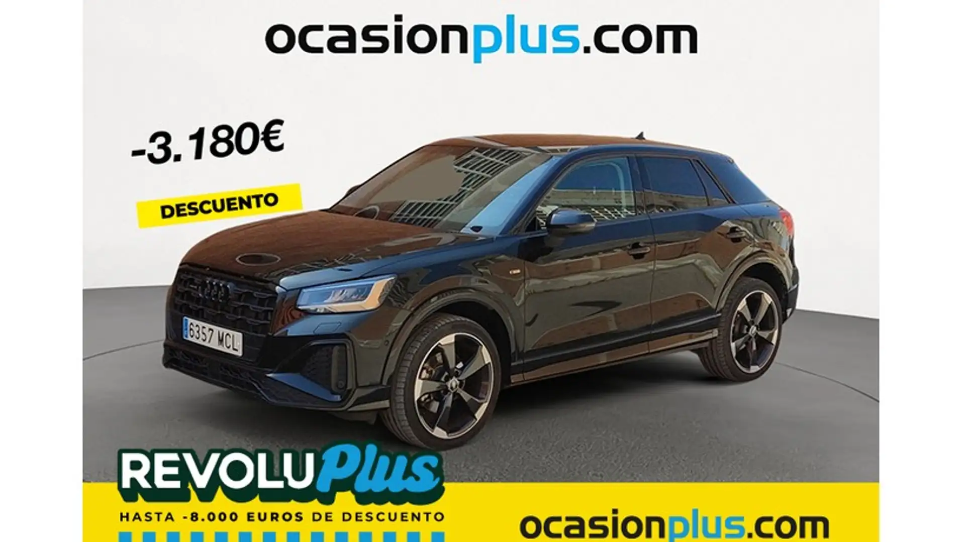 Audi Q2 35 TDI Black line edition quattro S tronic 110kW Zwart - 1