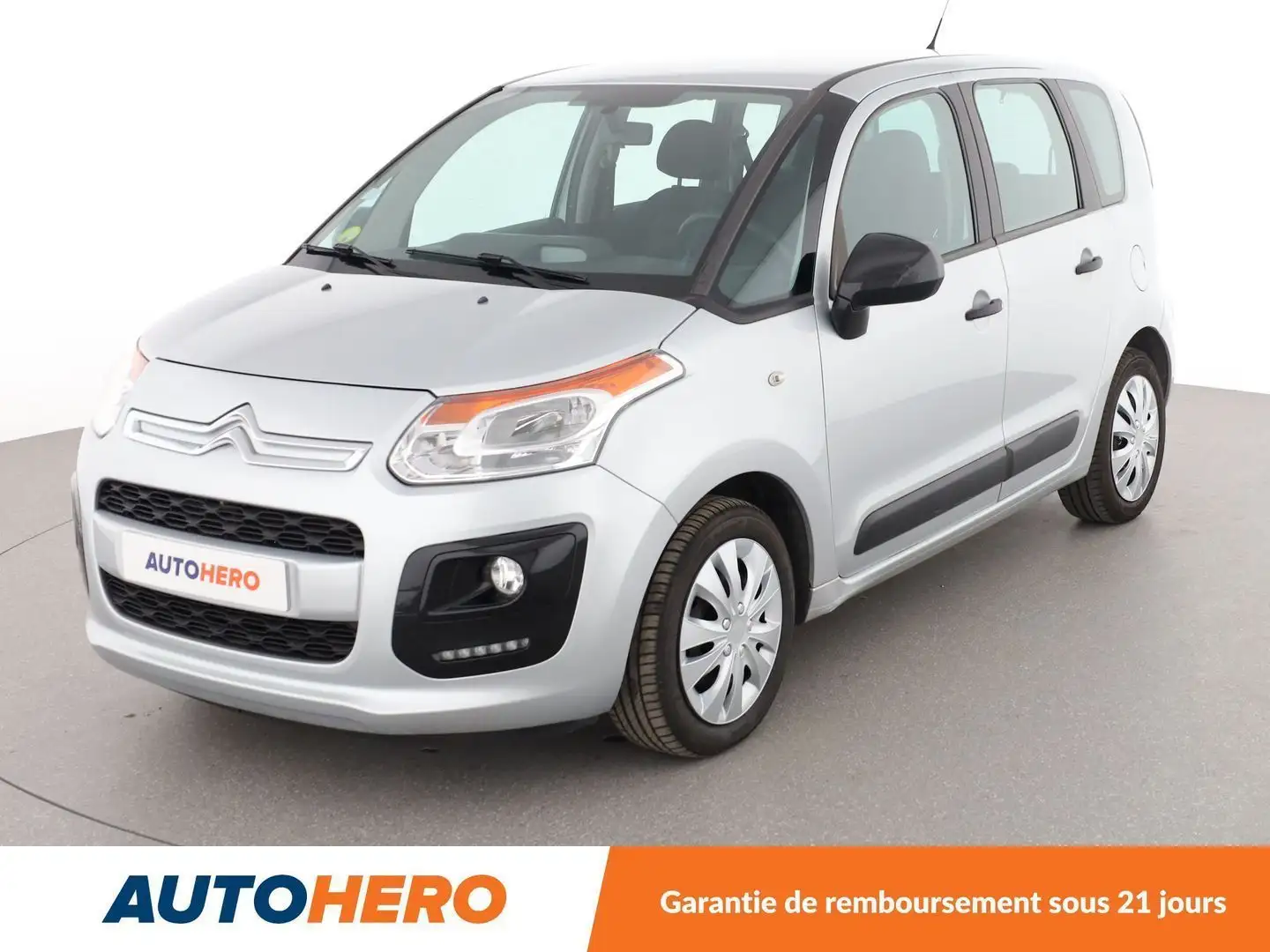 Citroen C3 Picasso 1.6 Blue-HDi Confort Gris - 1