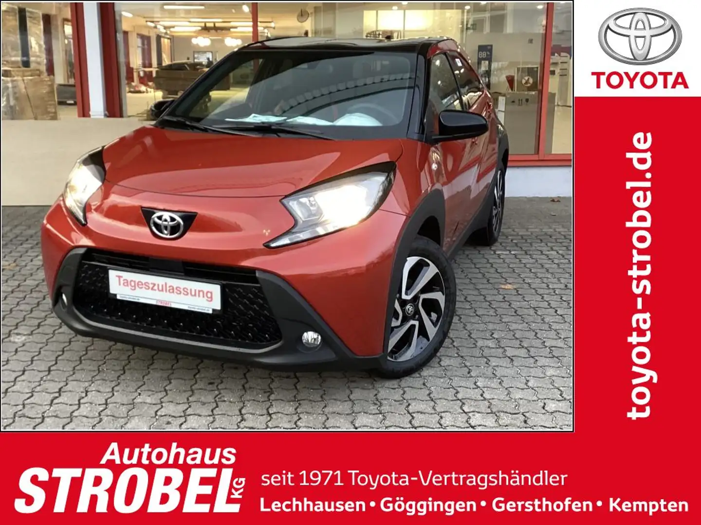 Toyota Aygo X Teamplayer Rot - 1