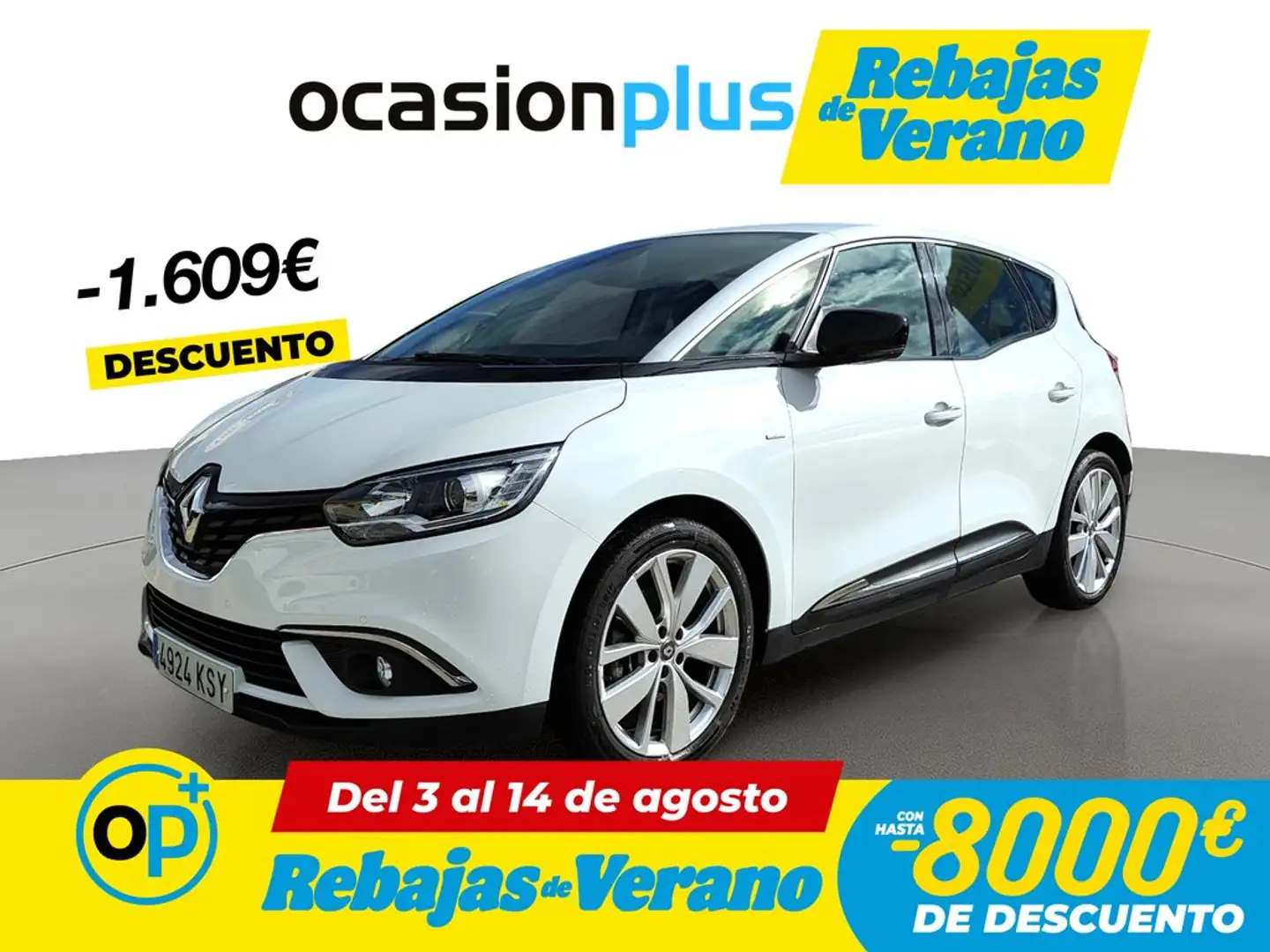 Renault Grand Scenic 1.3 TCe GPF Limited EDC 103kW Blanco - 1