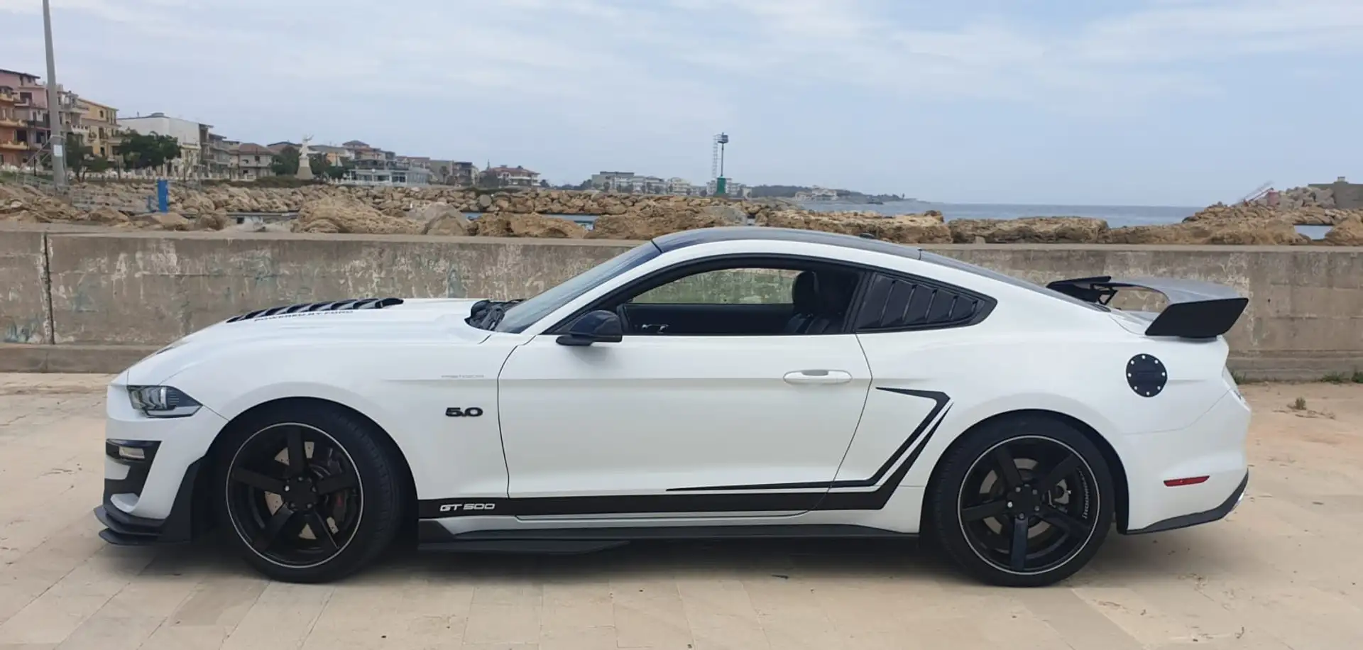 Ford Mustang Mustang+Fastback+5.0+ti-vct+V8+GT+421cv+auto Bianco - 2