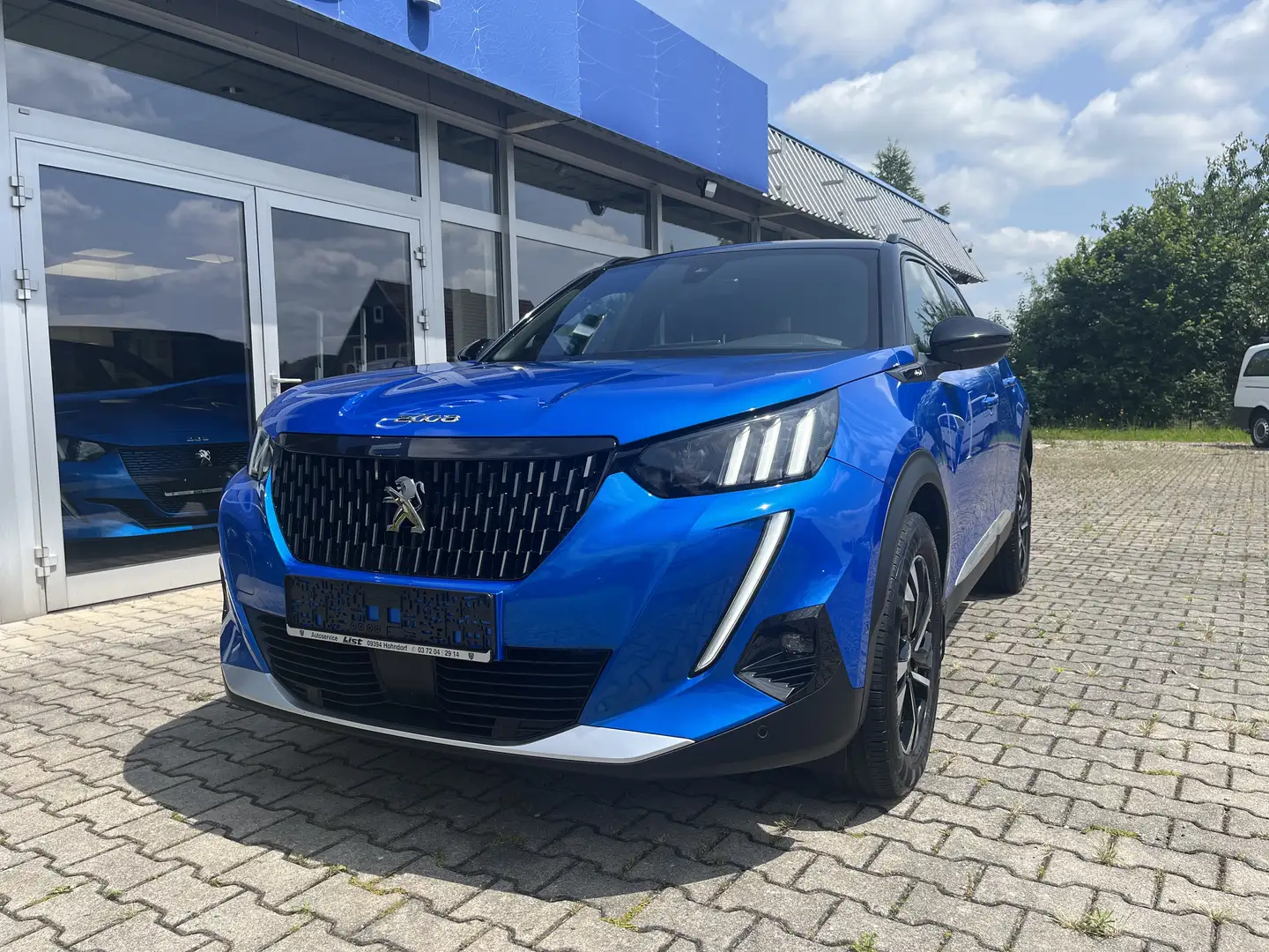 Peugeot 2008 GT Sitzheizung, ACC, AHZV abnehmbar Blau - 1