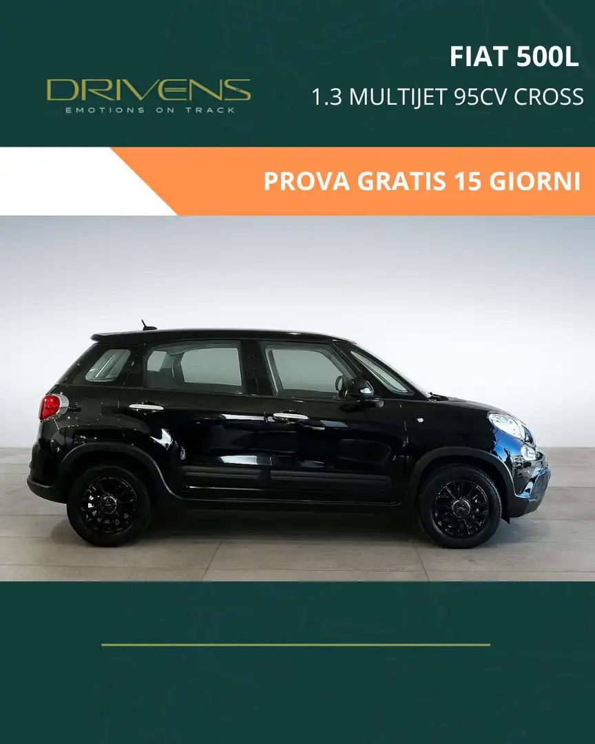Fiat 500L 500L 1.3 Multijet 95 CV Cross Nero - 1