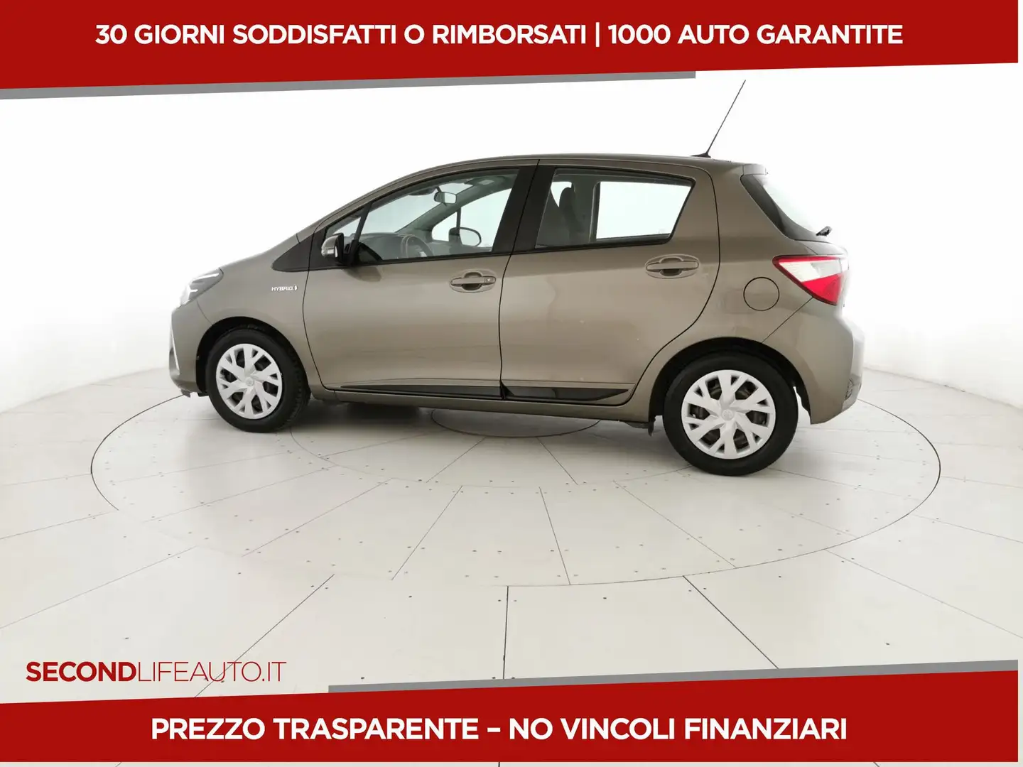 Toyota Yaris 5p 1.5h Active Beige - 2