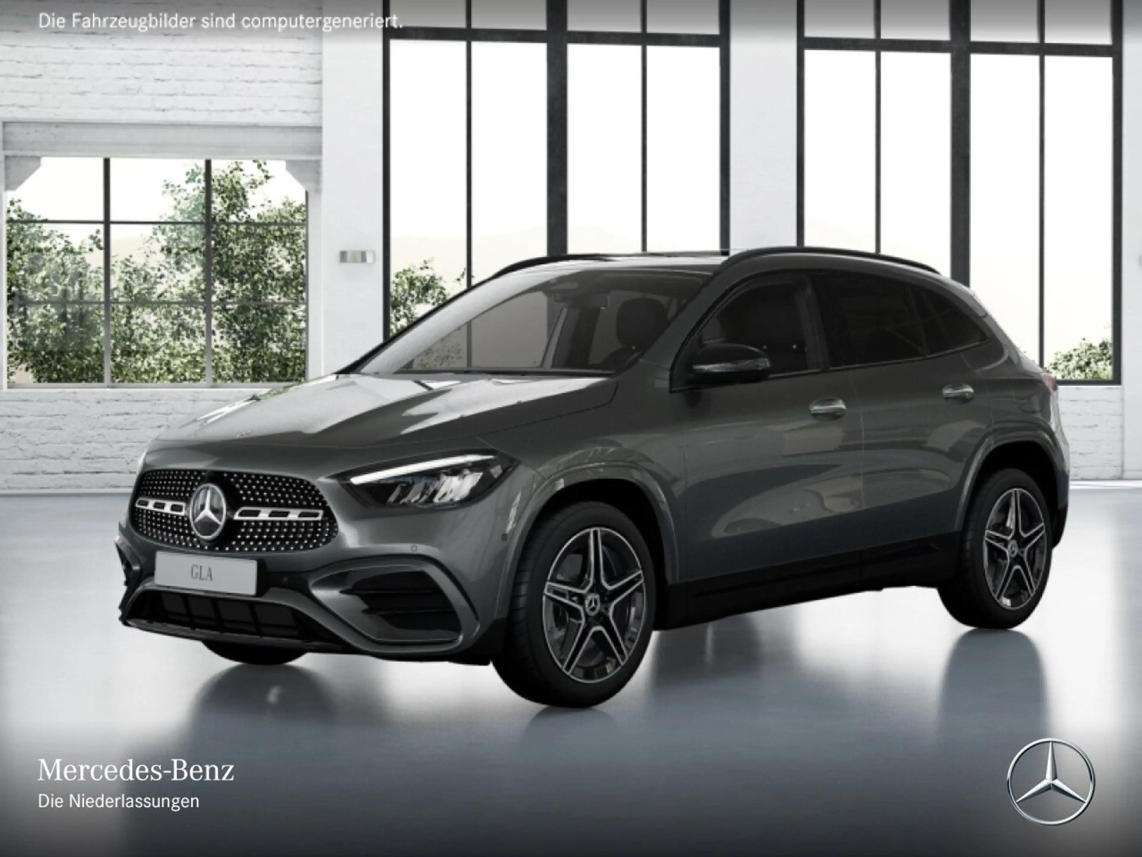 Mercedes-Benz GLA 180 AMG+NIGHT+PANO+360°+LED+19"+TOTW+KEYLESS — photo 14