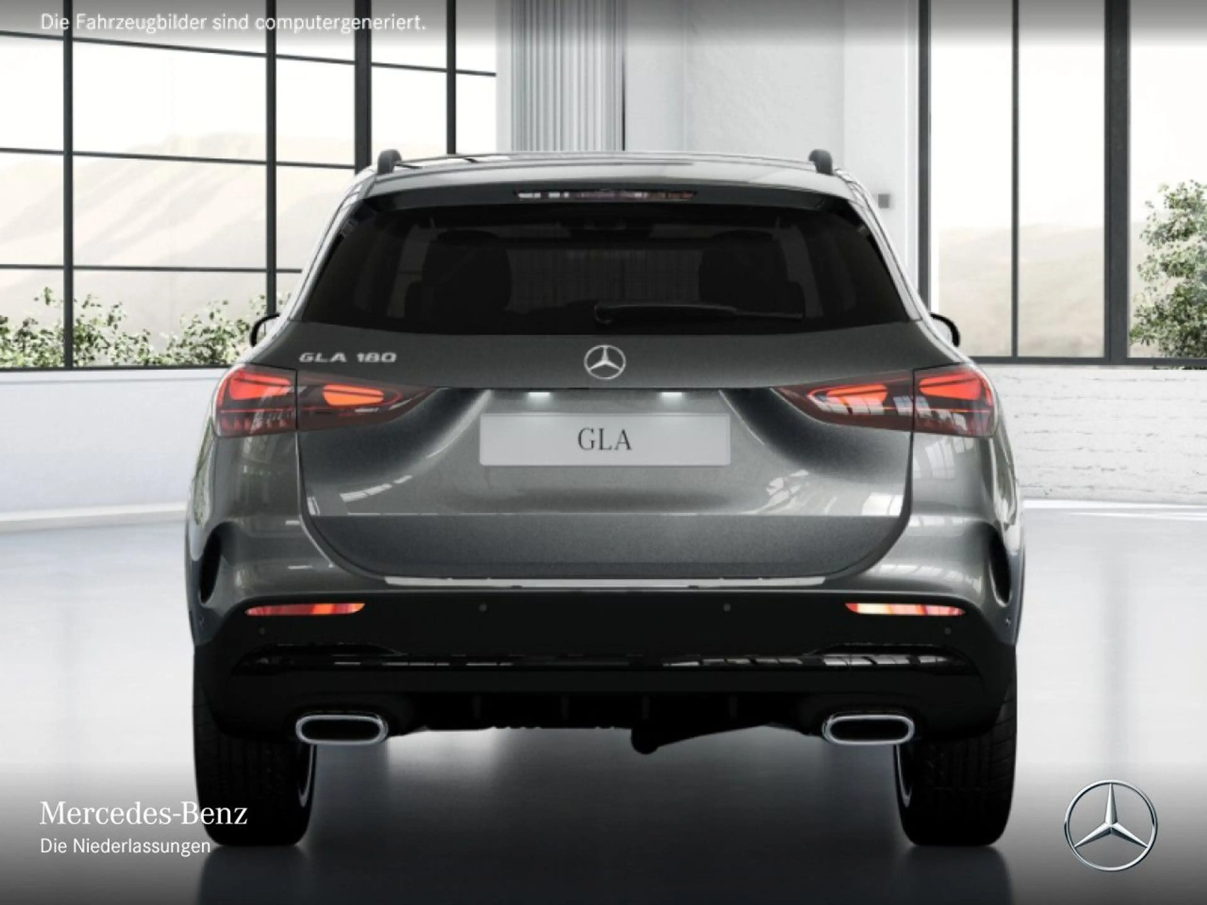 Mercedes-Benz GLA 180 AMG+NIGHT+PANO+360°+LED+19"+TOTW+KEYLESS — photo 9
