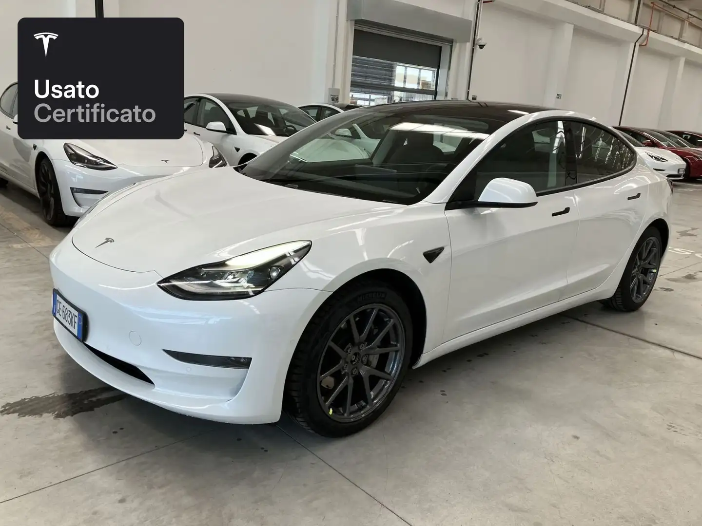 Tesla Model 3 Long Range AWD Wit - 1