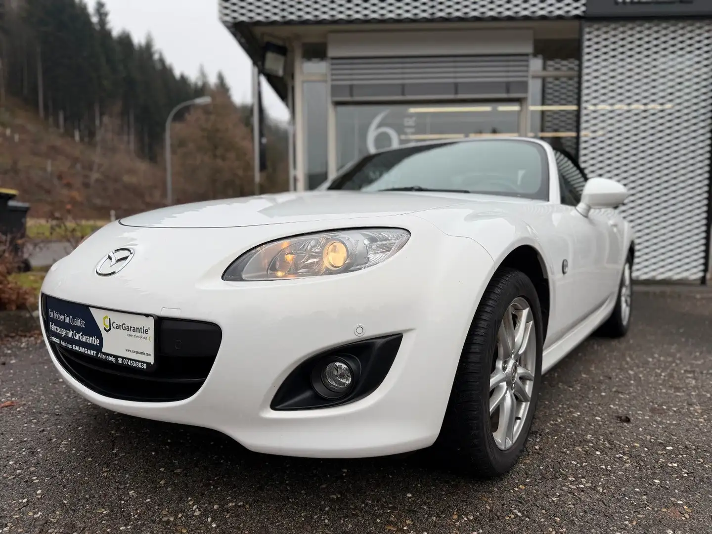 Mazda MX-5 1.8 Center-Line+Techn.P.Unfallfrei,Parksens Weiß - 1