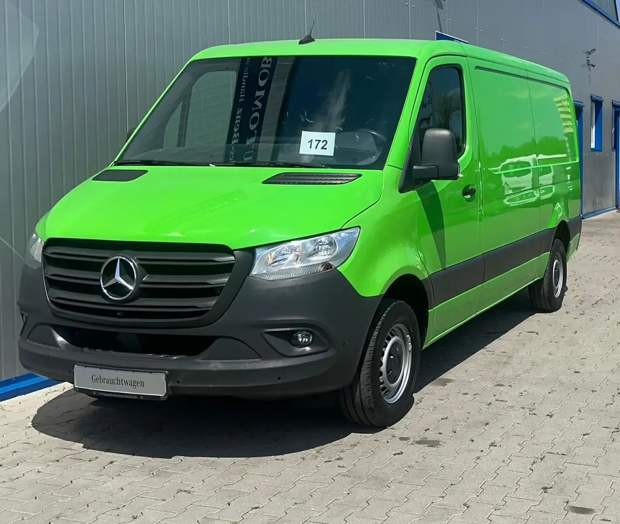 Mercedes-Benz Sprinter SPRINTER 317 LANG 9G-TRONIC TOTWINKEL 360°KAMERA Grün - 1
