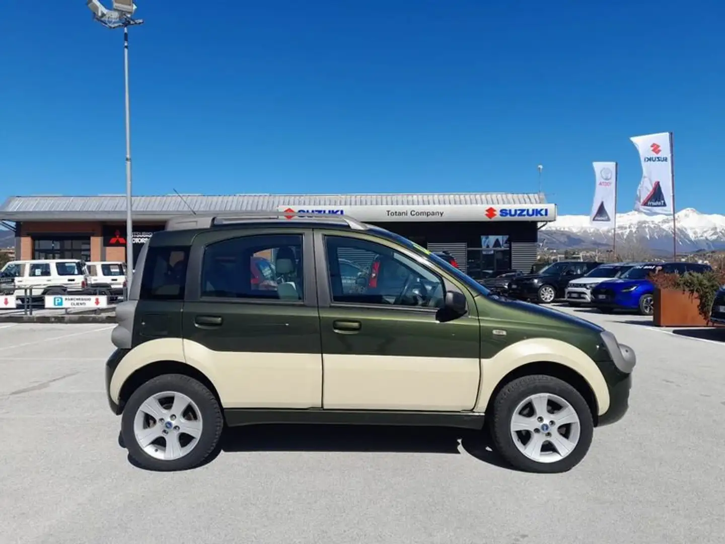Fiat Panda II 2003 1.3 mjt 16v Cross 4x4 Verde - 2