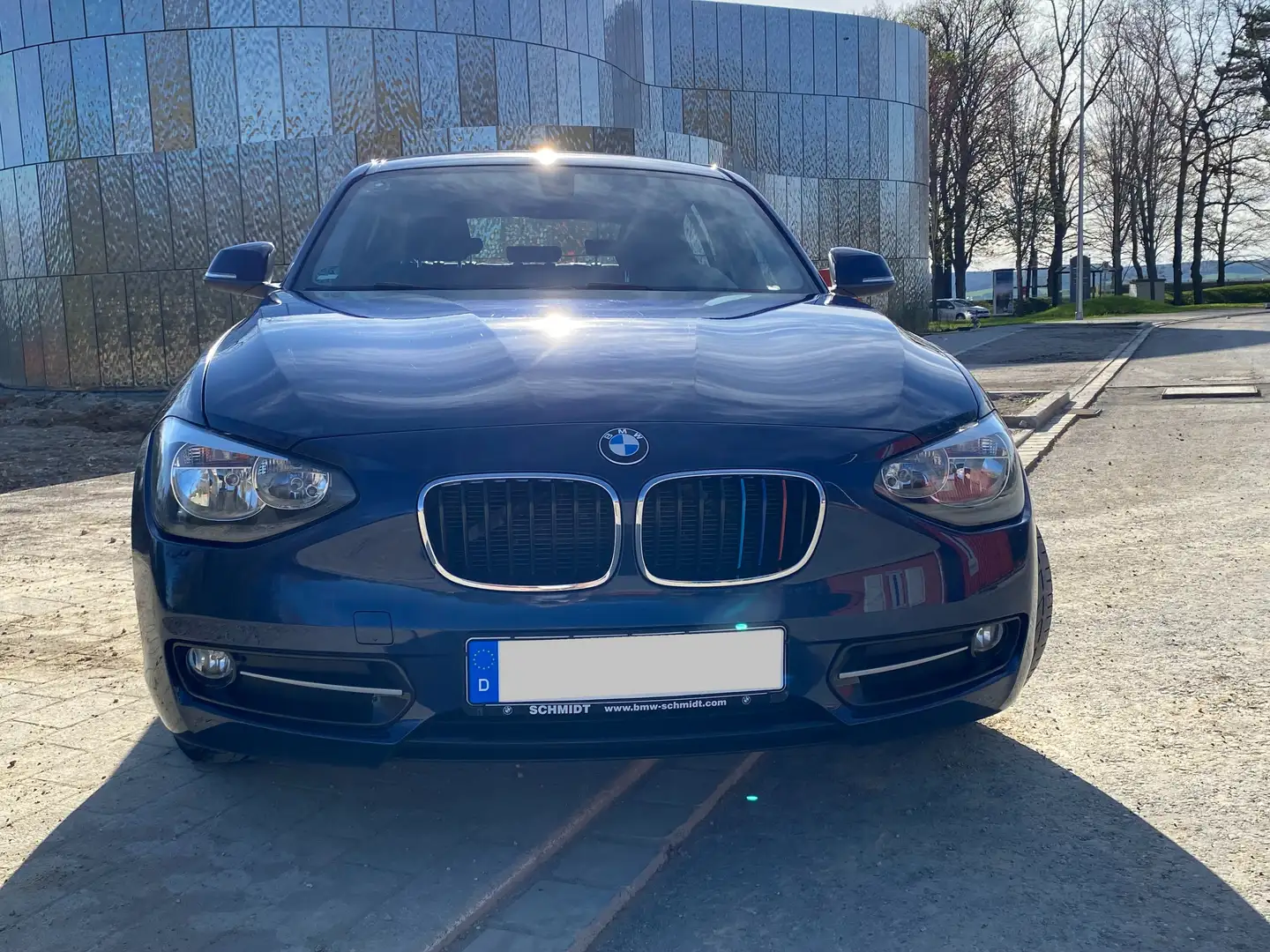 BMW 116 1er 116i Sport Line Blau - 2