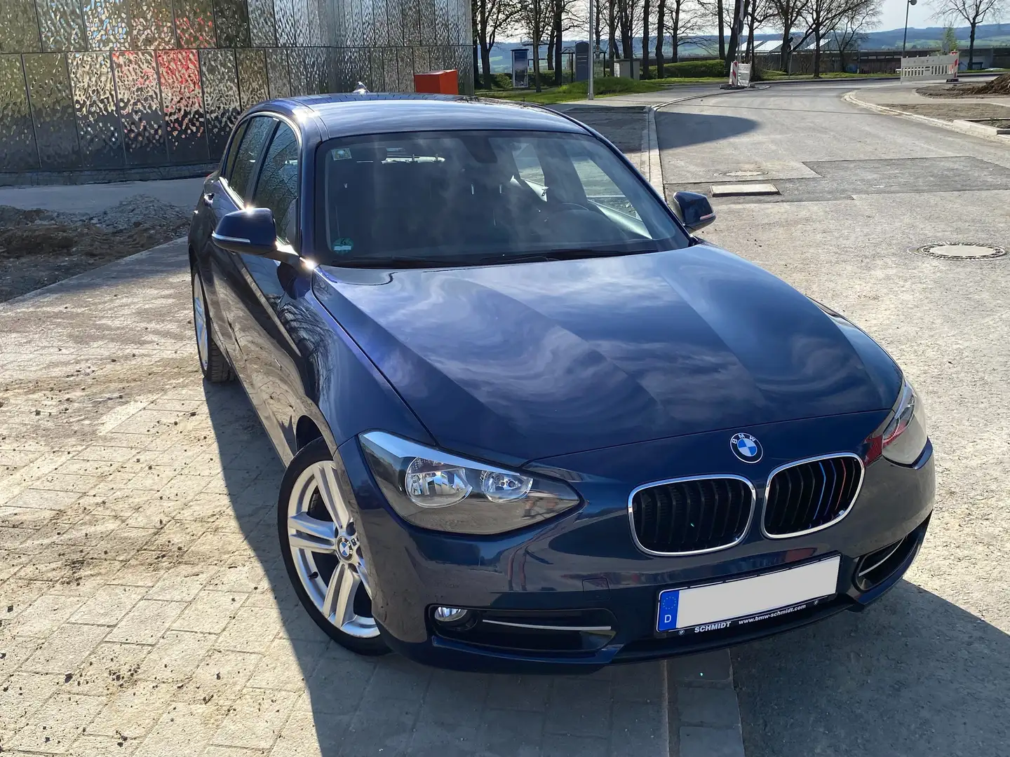 BMW 116 1er 116i Sport Line Blau - 1