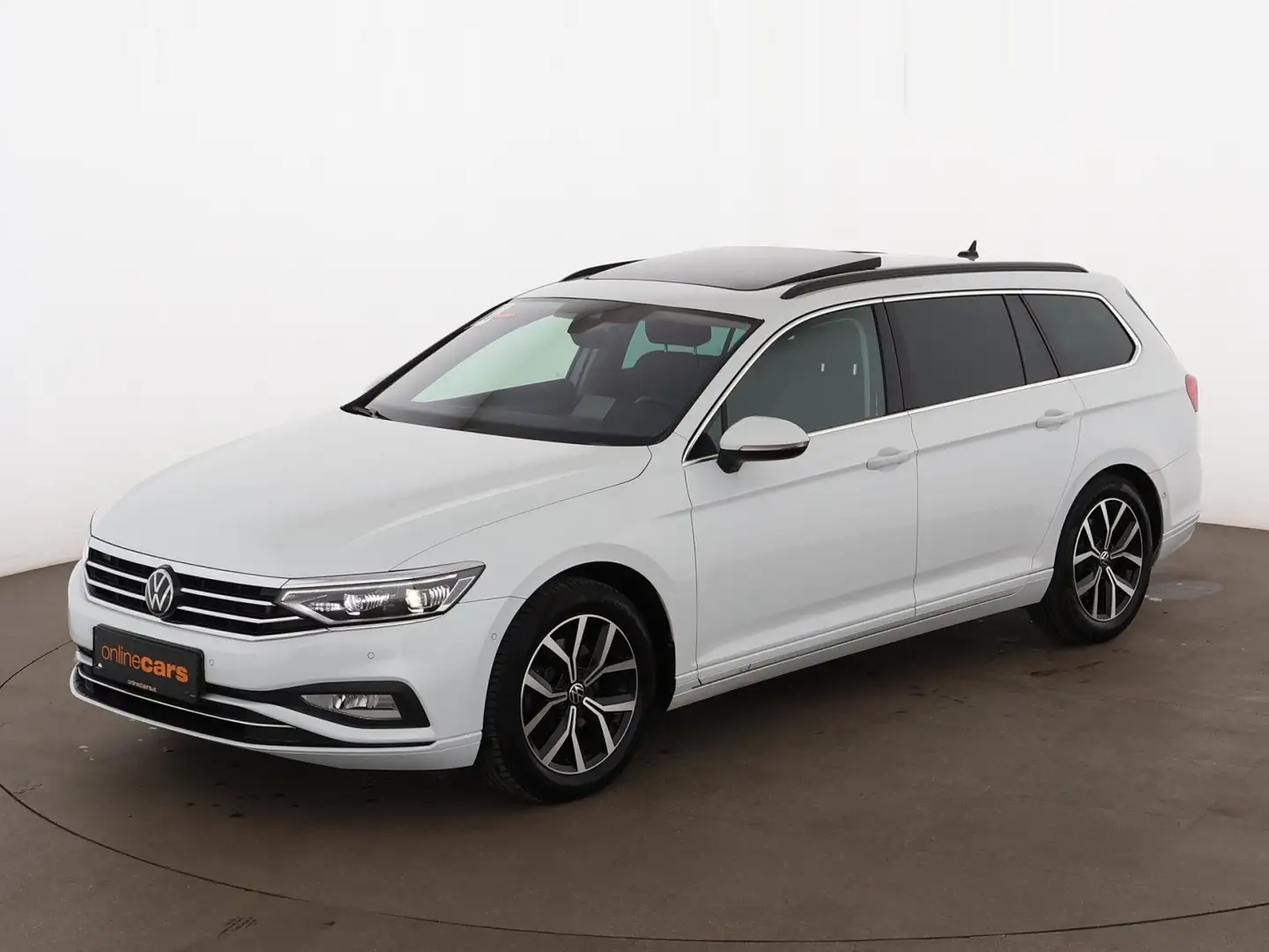 Volkswagen Passat Variant 2.0 TDI Business Aut MATRIX SKY Weiß - 2