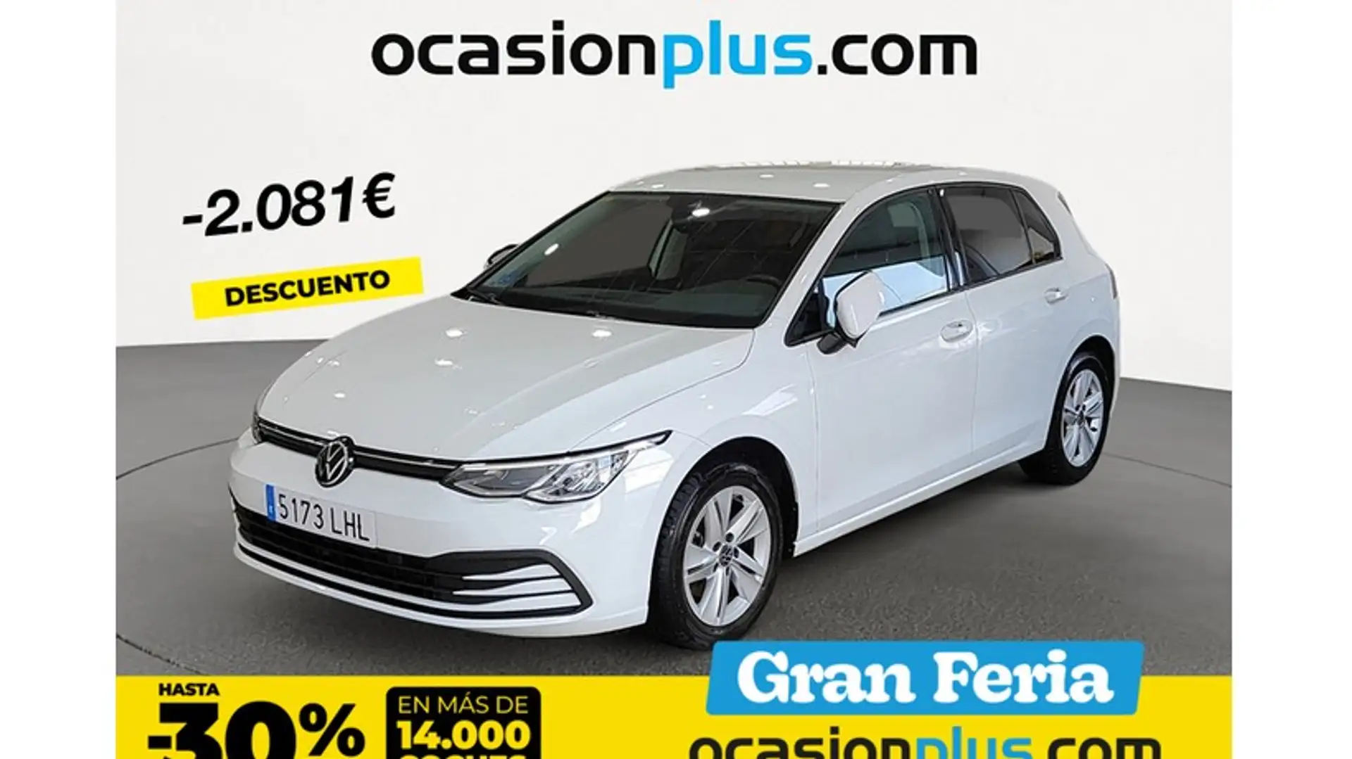 Volkswagen Golf 1.5 eTSI Life DSG 110kW Blanco - 1
