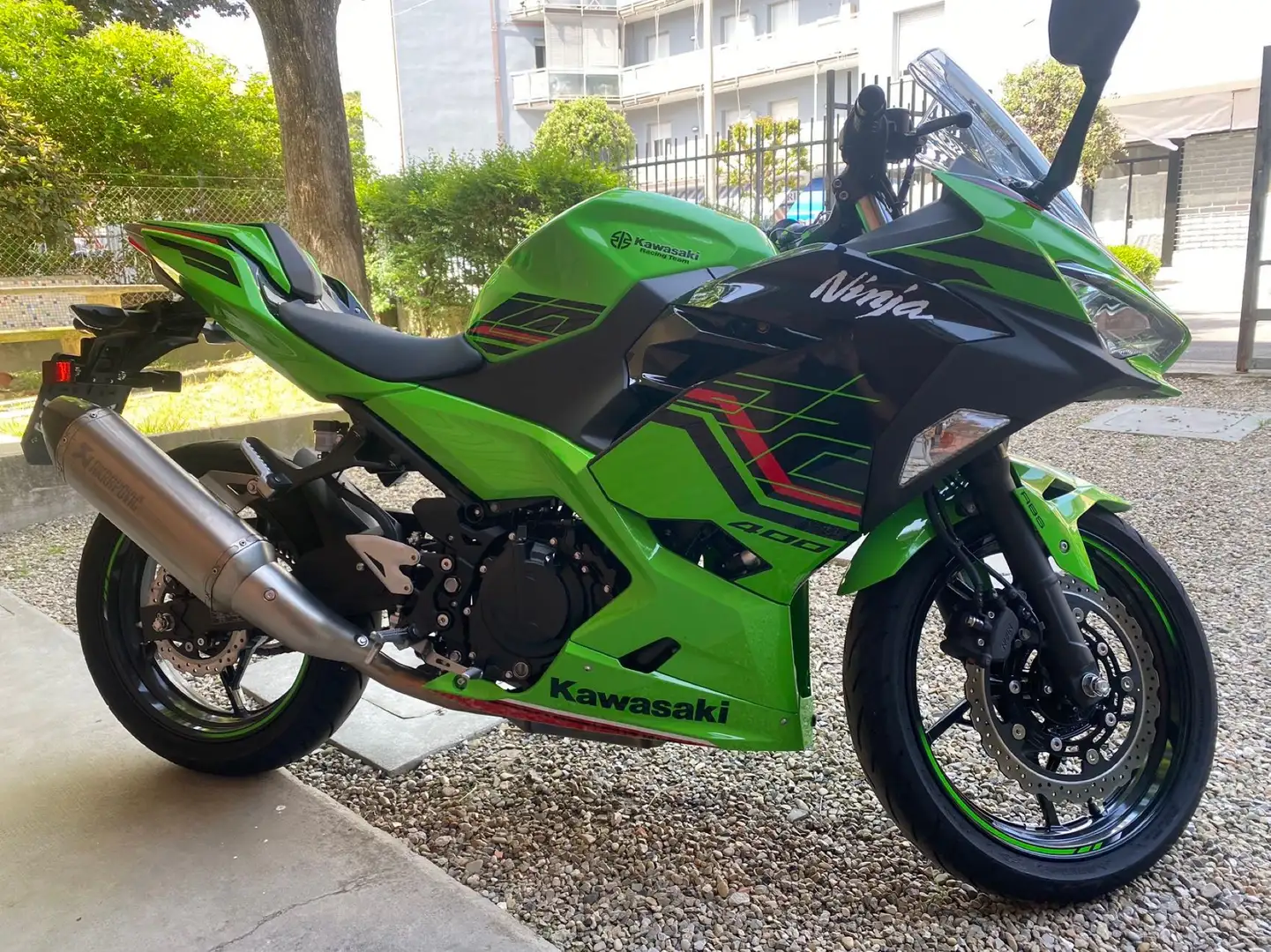 Kawasaki Ninja 400 kit performance zelena - 2