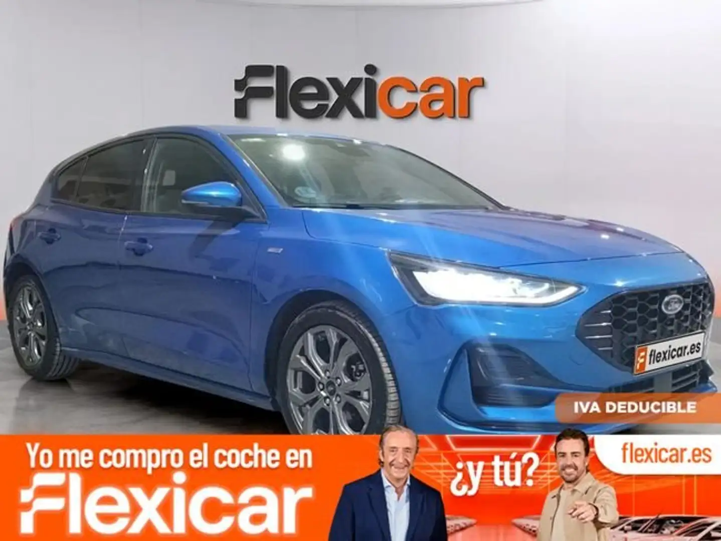 Ford Focus 1.0 Ecoboost MHEV 114kW ST-Line Auto Azul - 1