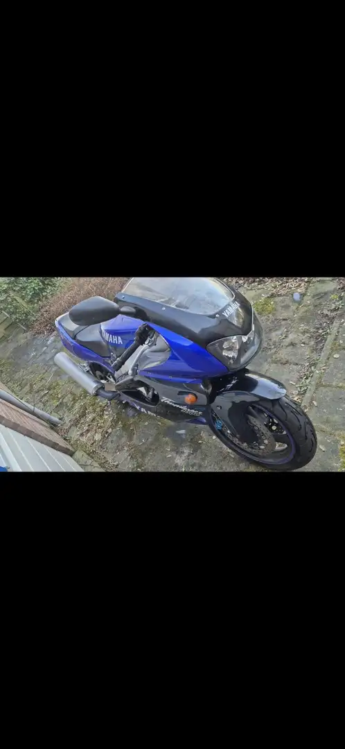 Yamaha YZF 1000 thunder race Bleu - 2