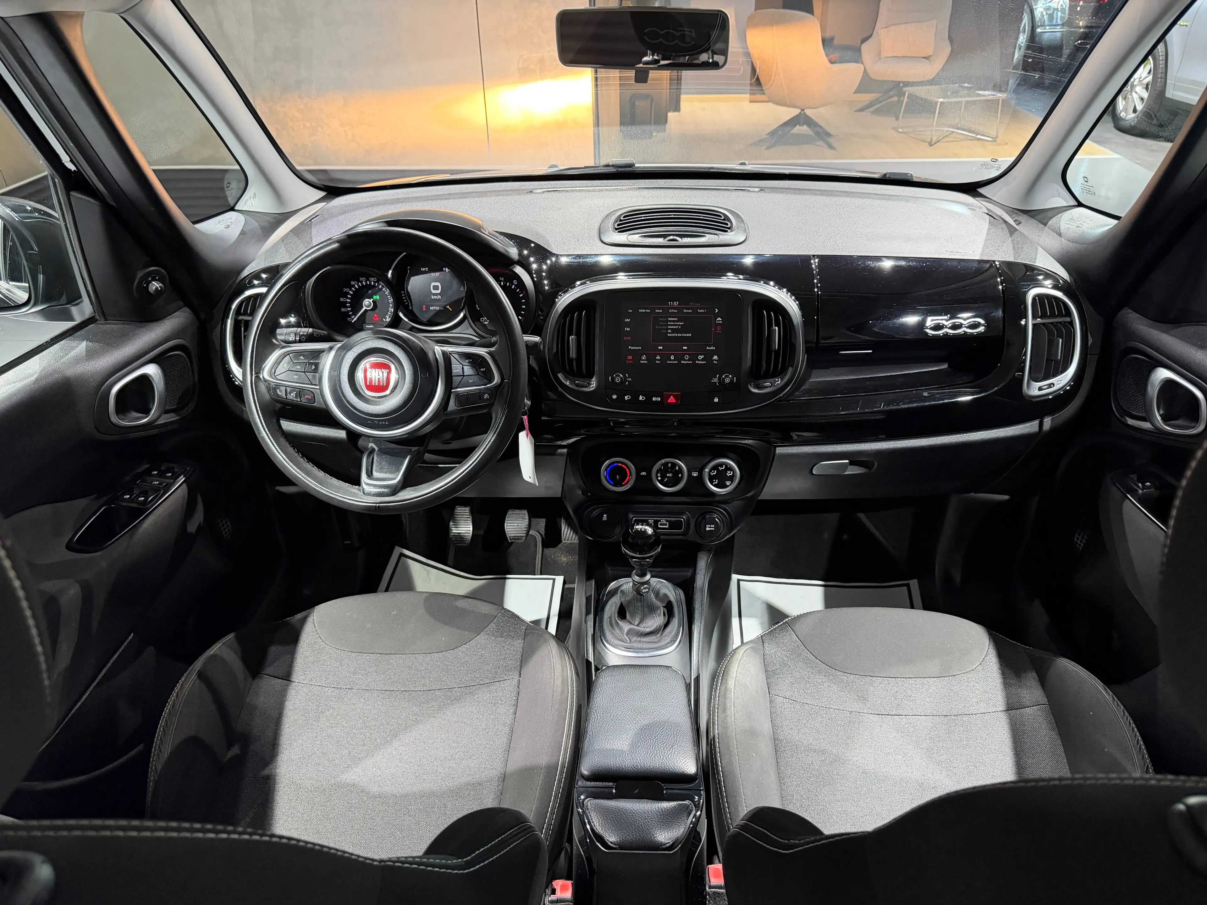 Fiat 500L 500L 1.4i MIRROR SERIE//1ER PRO 98.700KM//GPS//LED//UCONNECT// — photo 15