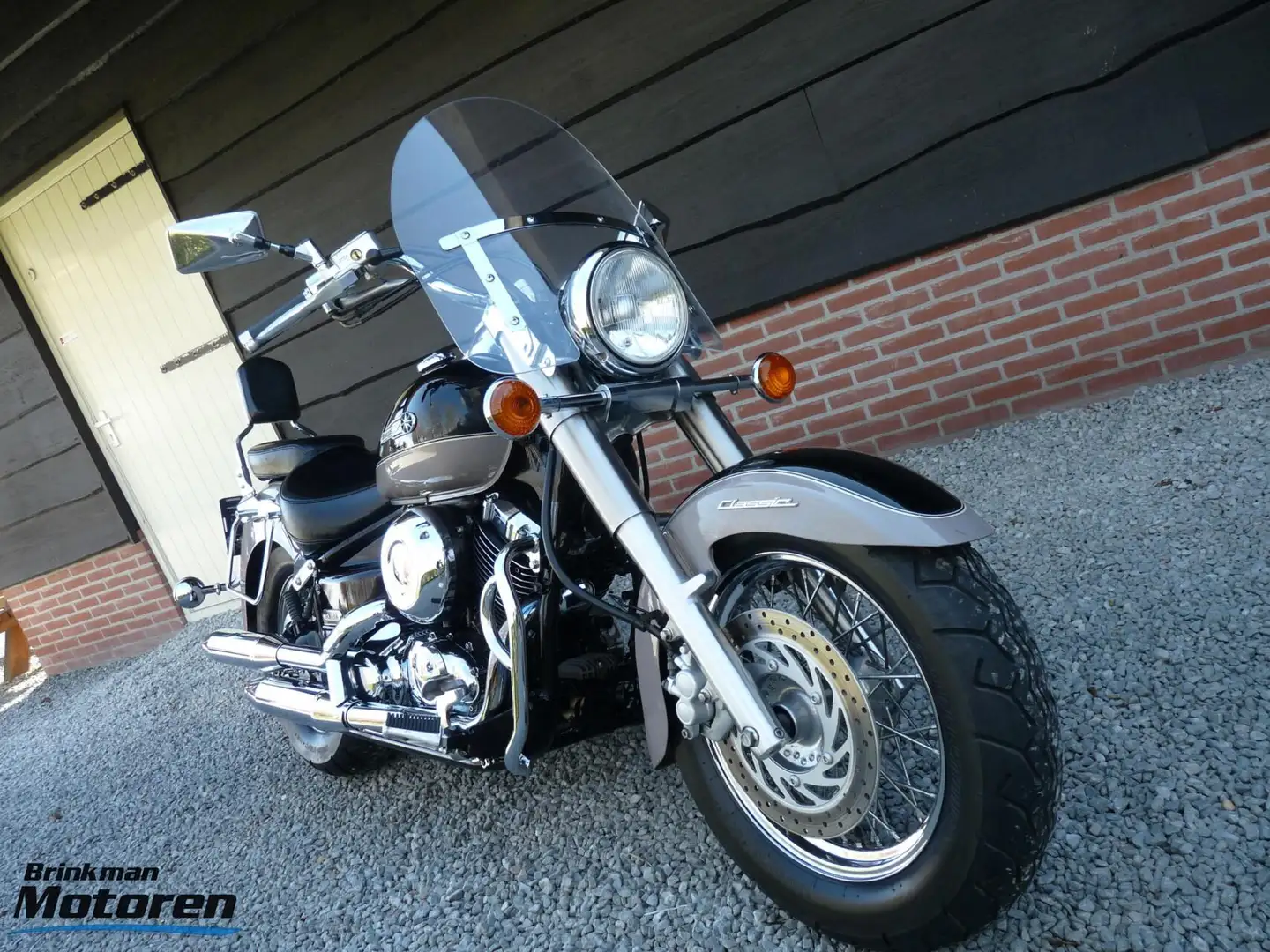 Yamaha XVS 650 Dragstar Classic Zwart - 2