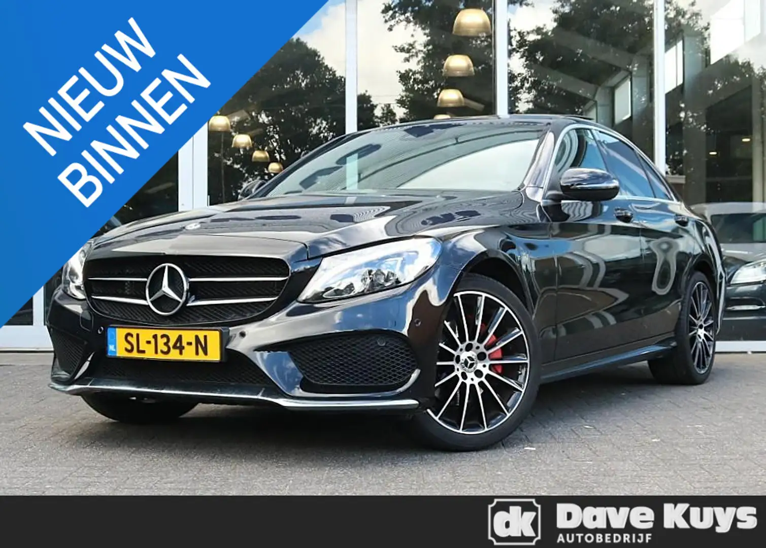 Mercedes-Benz C 180 AMG line | Panoramadak Noir - 1