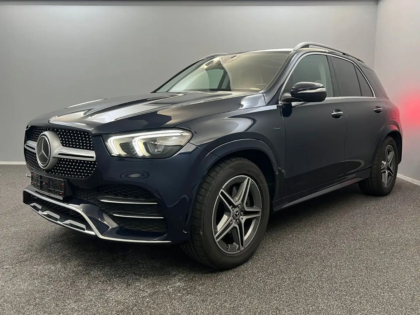 Mercedes-Benz GLE 350 de 4M AMG PANO*ACC*BURM*AHK*LED*MEMO*TOP Blauw - 1