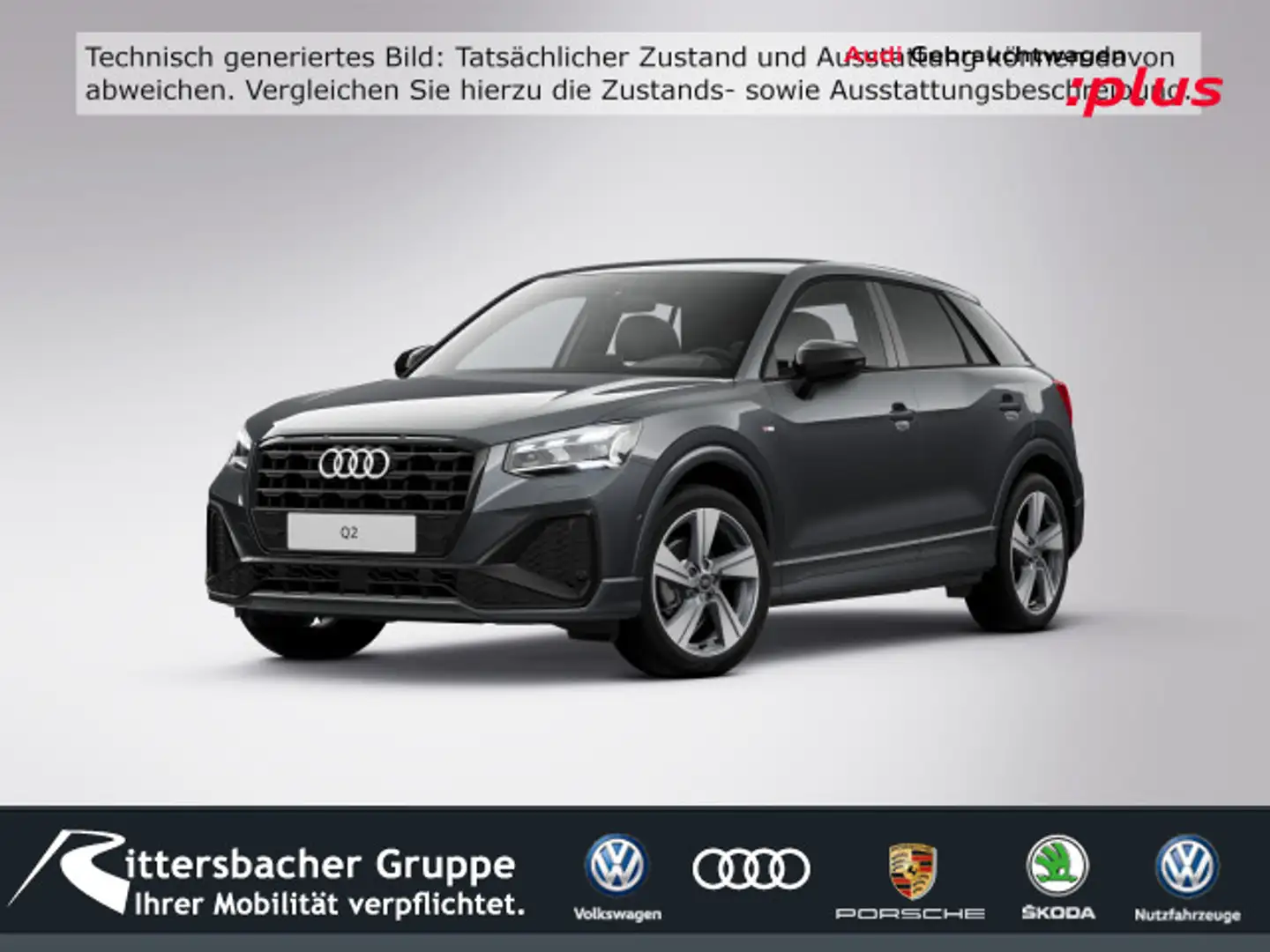 Audi Q2 35 TFSI s-line ParkenPaket Navi Privacy Grau - 1