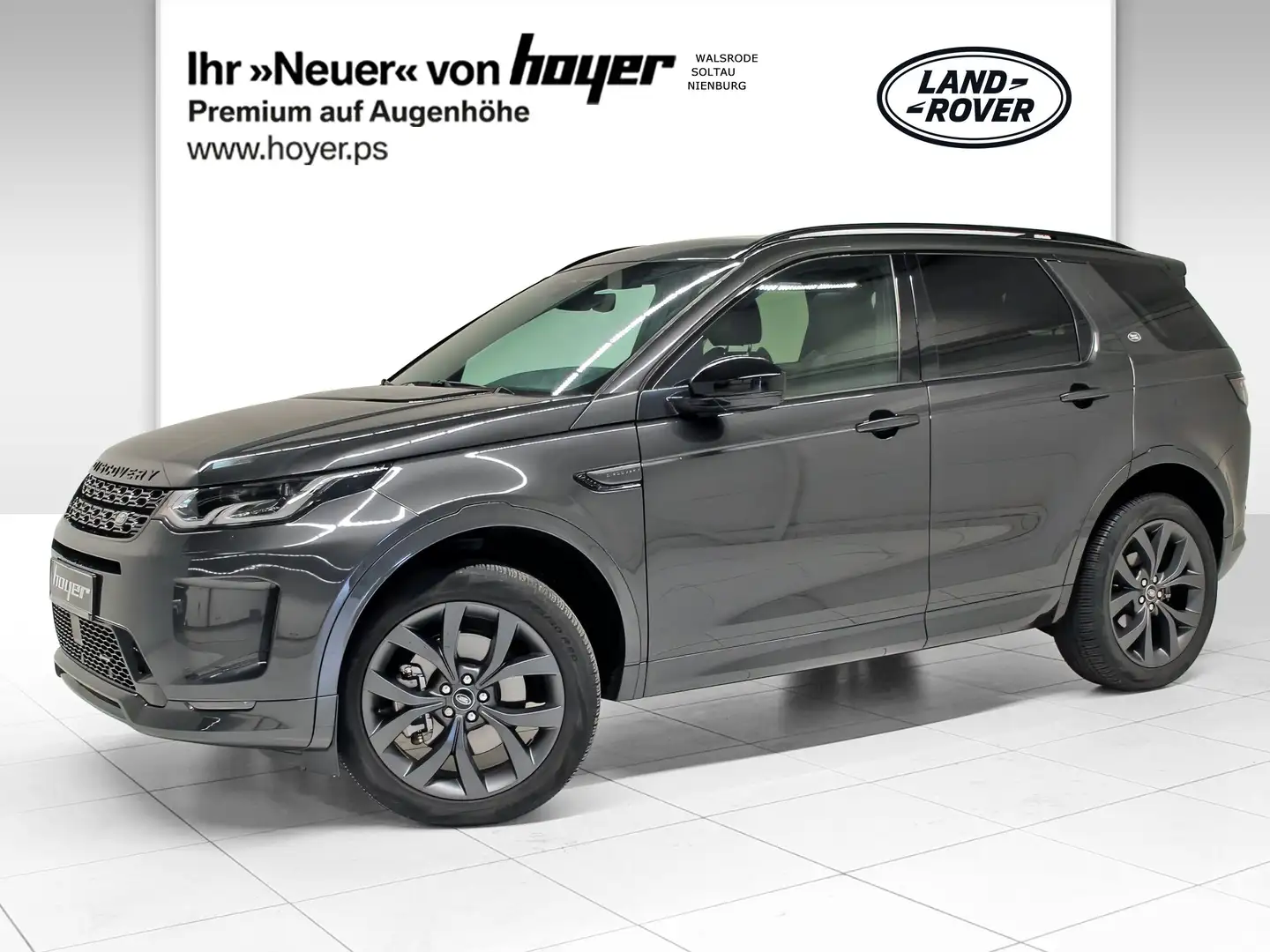 Land Rover Discovery Sport D200 R-Dynamic SE AWD AHK Pano Grau - 1