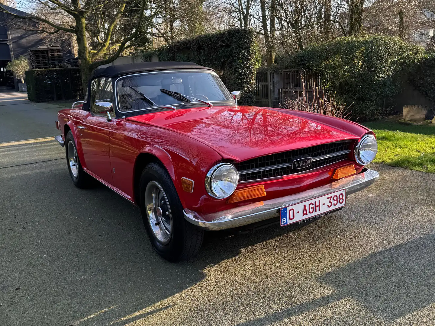 Triumph TR6 Rojo - 2