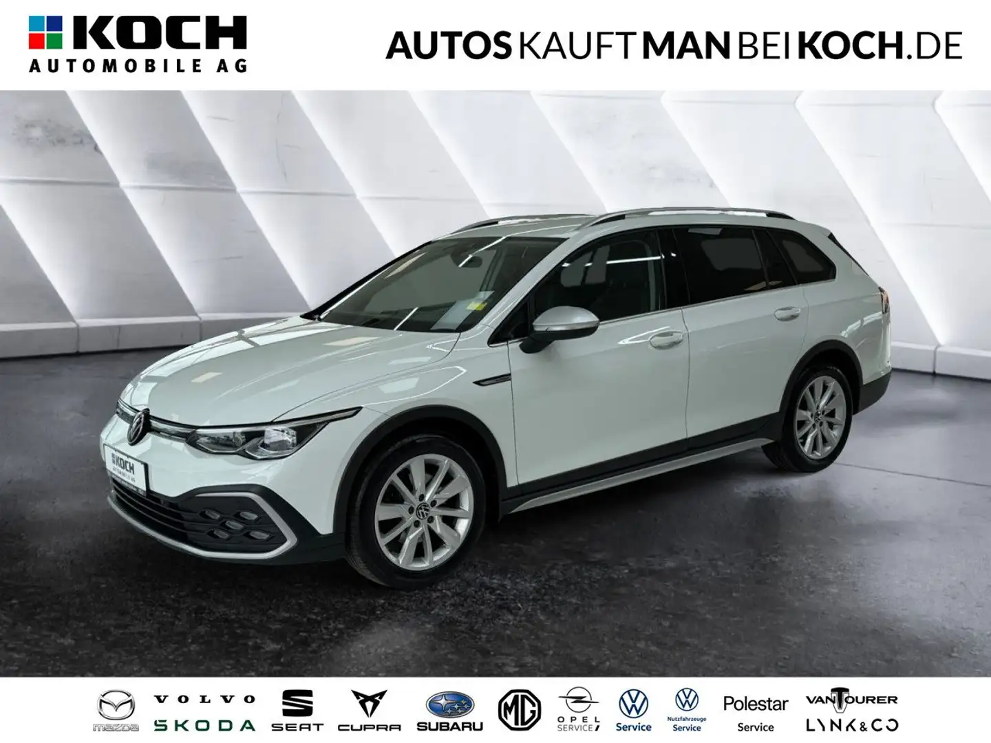 Volkswagen Golf Variant Alltrack 2.0 TSI DSG 4Motion AHK STHZ Weiß - 1