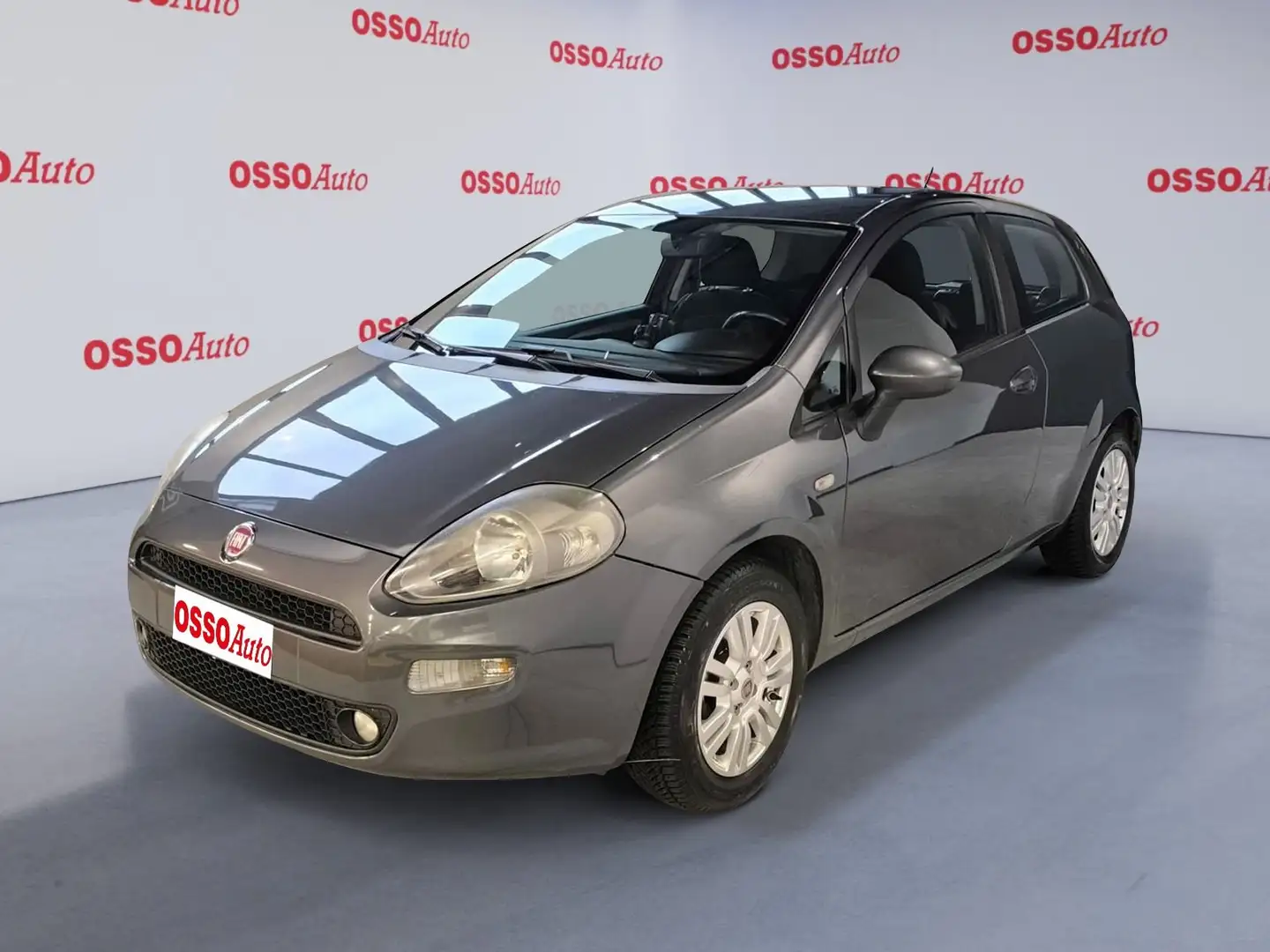 Fiat Punto 1.2 BENZINA 69 HP LOUNGE 3P NEOPATENTATI UNIPROPR Grigio - 1