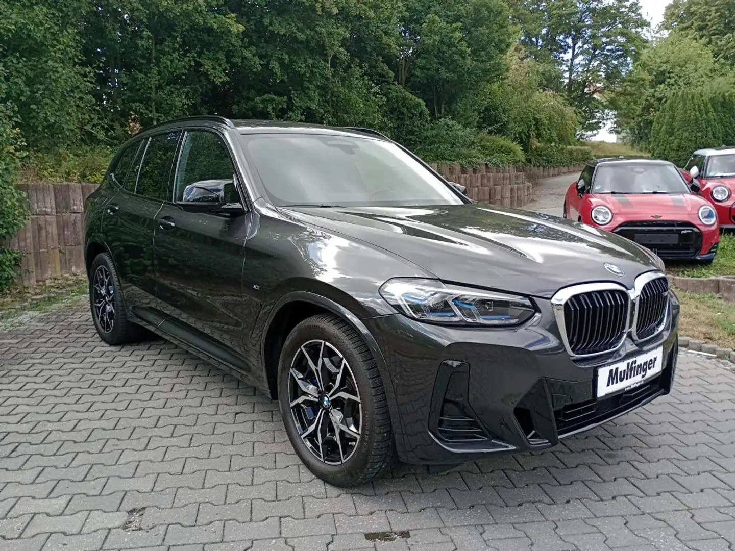BMW X3 M 40d HUD Laser Standh.HUD ACC PanoD.DAB Park+ Grau - 2