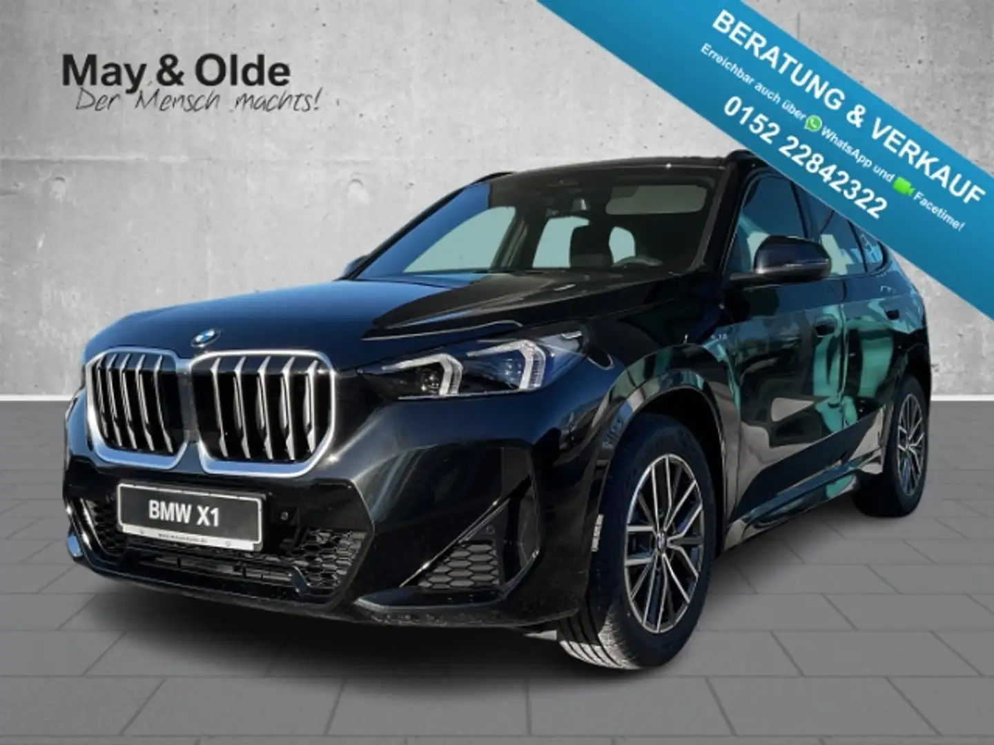 BMW X1 sDrive20i M-Sport AHK Navi Memory H&K Nero - 1