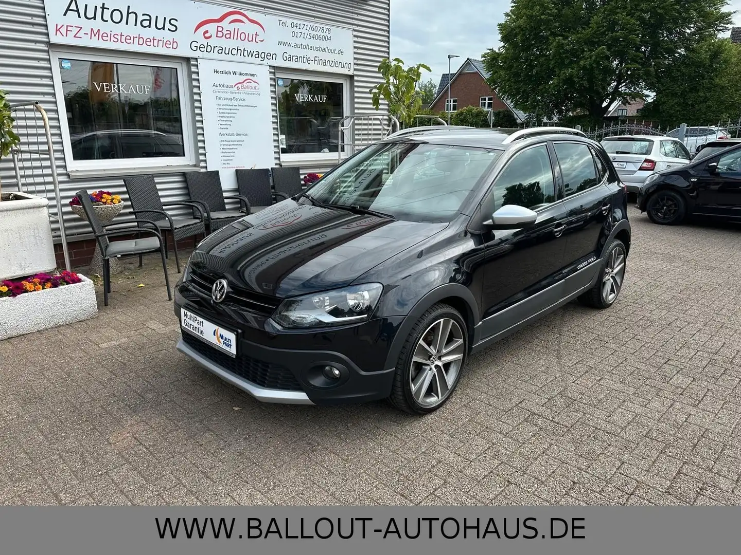 Volkswagen Polo V Cross*2.HAND*KLIMA*TEMPO*TÜV/AU NEU*SHZ* Noir - 2
