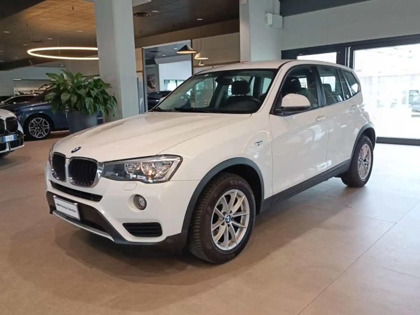 BMW X3 xdrive20d xLine auto Bianco - 1