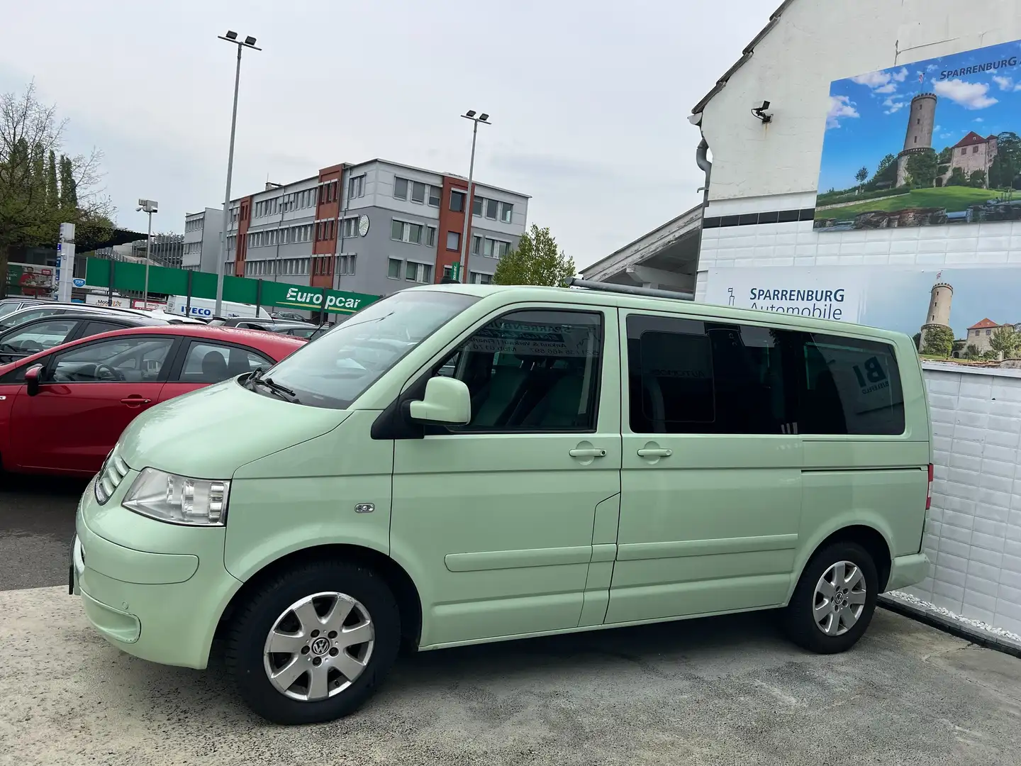 Volkswagen T5 California Multivan Comfortline| 7 Sitze| Panoramadach| 2,5l Zelená - 2