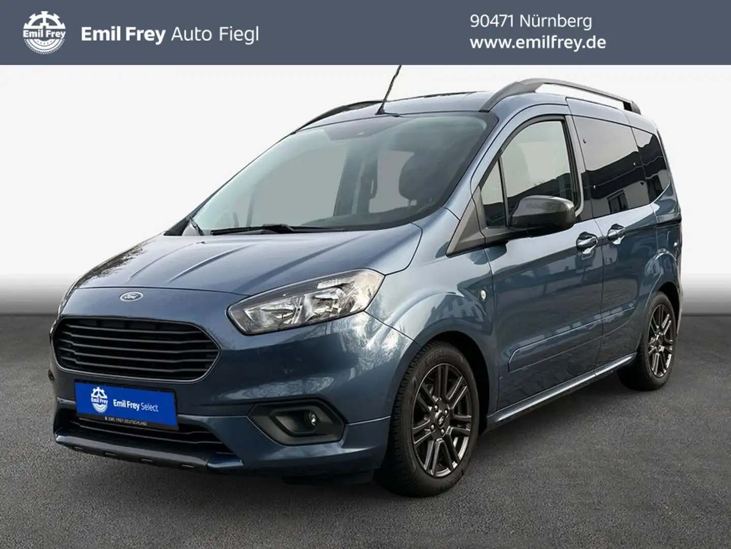 Ford Tourneo Courier 1.5 TDCi S&S Trend Blau - 1