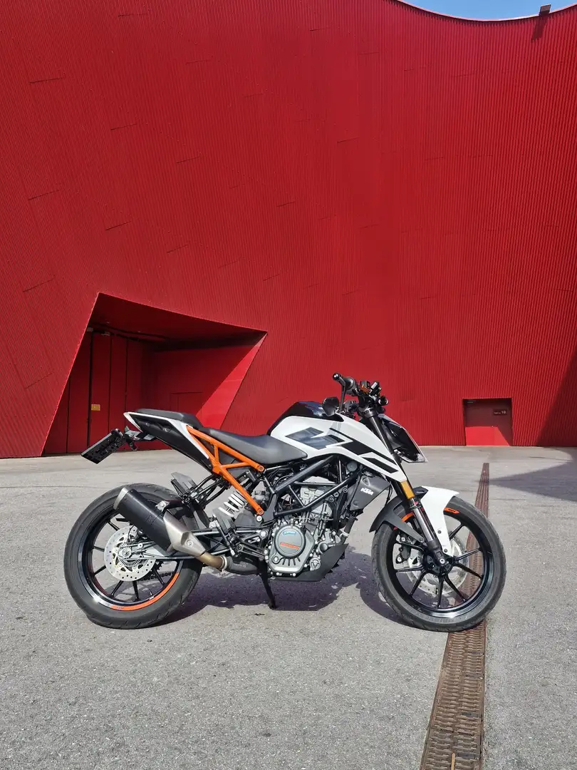 KTM 125 Duke White Edition Blanco - 2