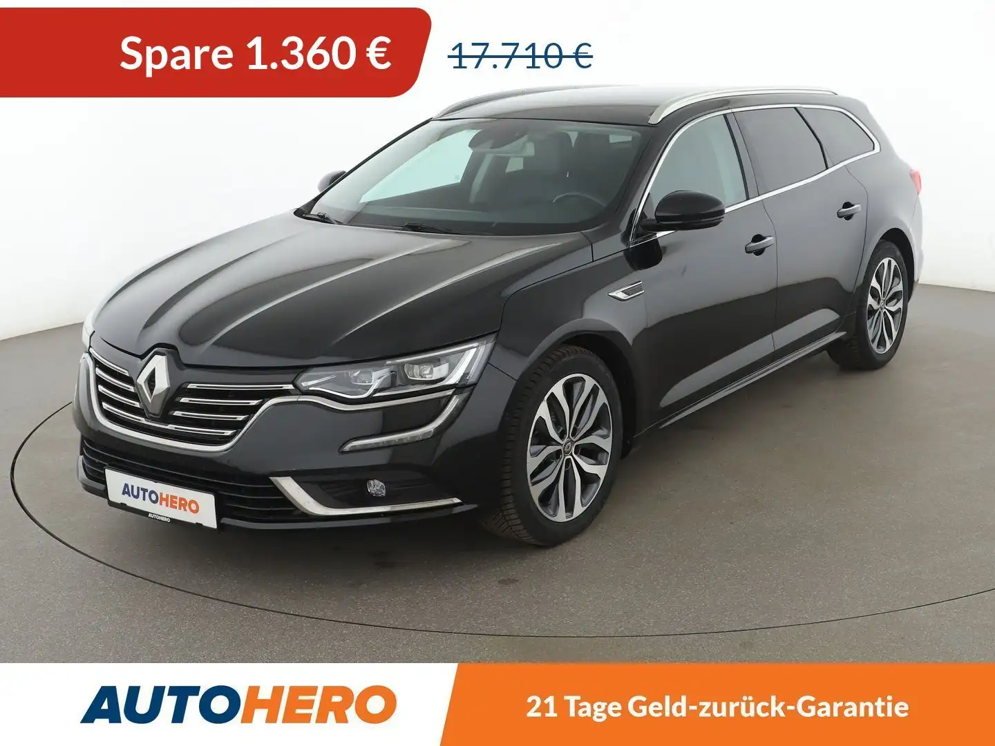 Renault Talisman 1.6 TCe Energy Intens Aut.*NAVI*PDC*SHZ*TEMPO*ALU* Schwarz - 1