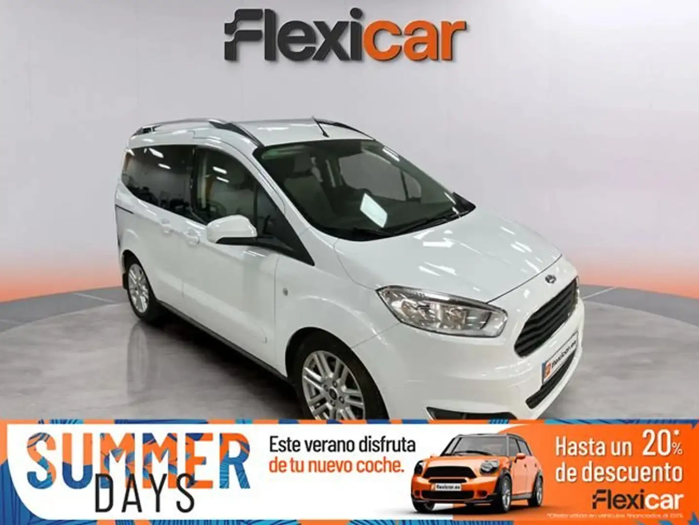 Ford Tourneo Courier 1.5TDCi Titanium 95 Blanco - 1
