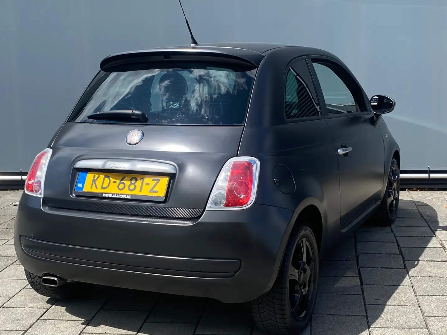 Fiat 500 BWJ 2011 | 0.9 TwinAir 86PK Blackjack | CLIMA | ZW Zwart - 2