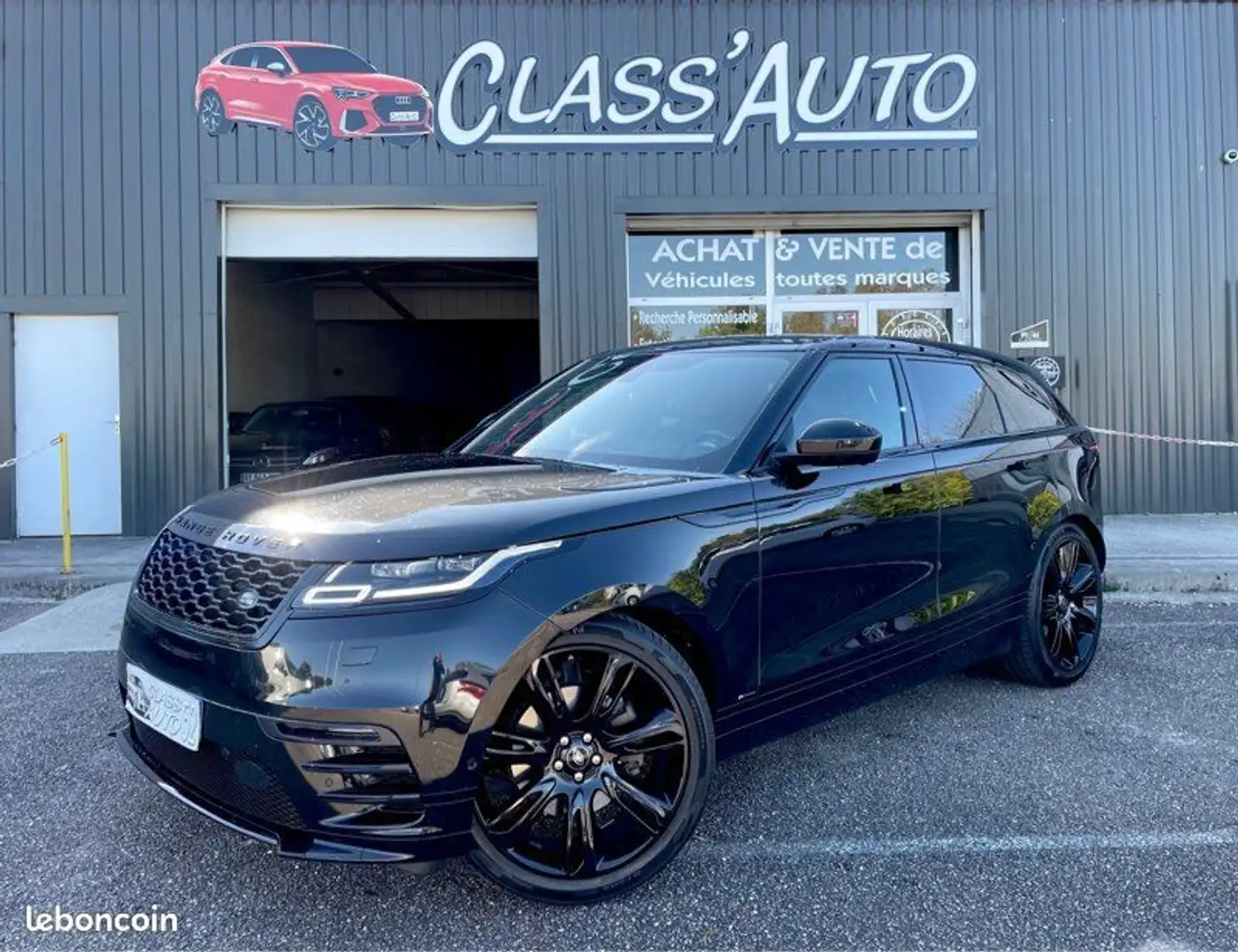 Land Rover Range Rover Velar LAND HSE R-dynamic V6 D-300 cv FULL BLACK TBE Noir - 2