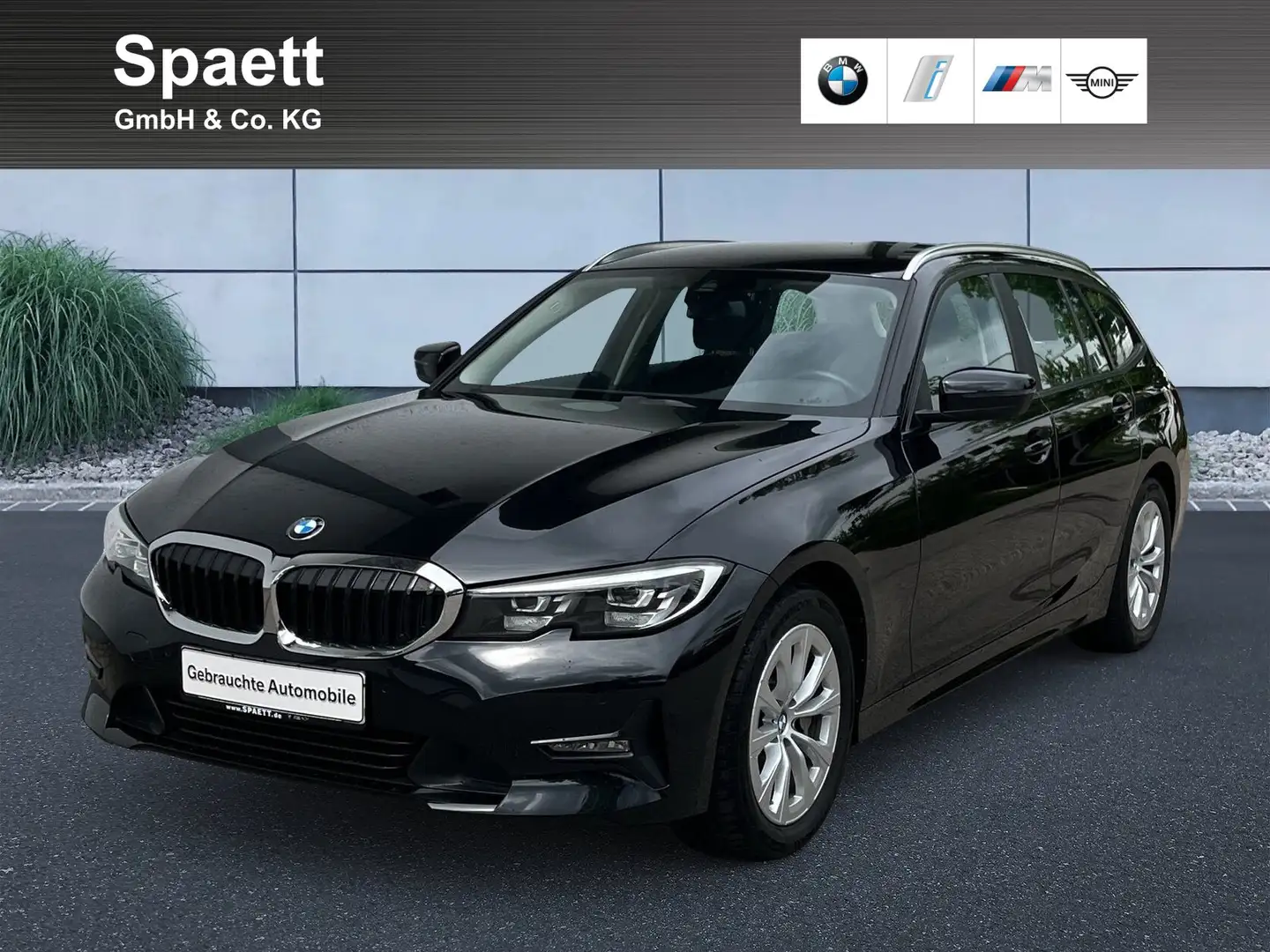 BMW 330 i xDrive Touring Advantage LED NAVI  AHK Schwarz - 1