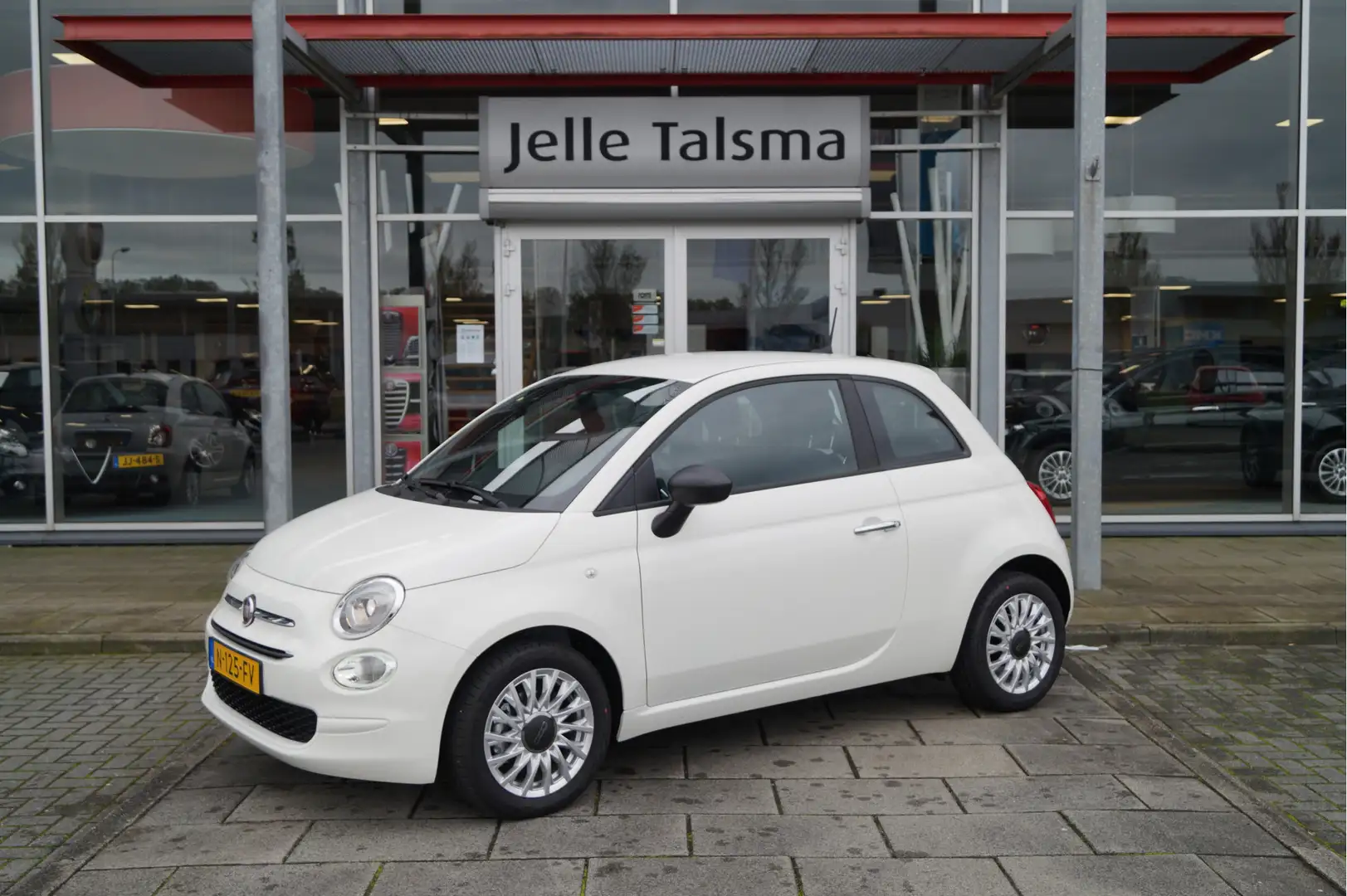 Fiat 500 1.0 Hybrid 70 Cult│15'' lmv│Navi│Android / Apple C Wit - 1