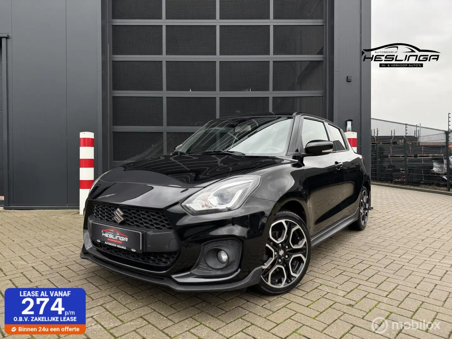 Suzuki Swift 1.4 Sport | 140PK | Nette auto|Bom vol Zwart - 1