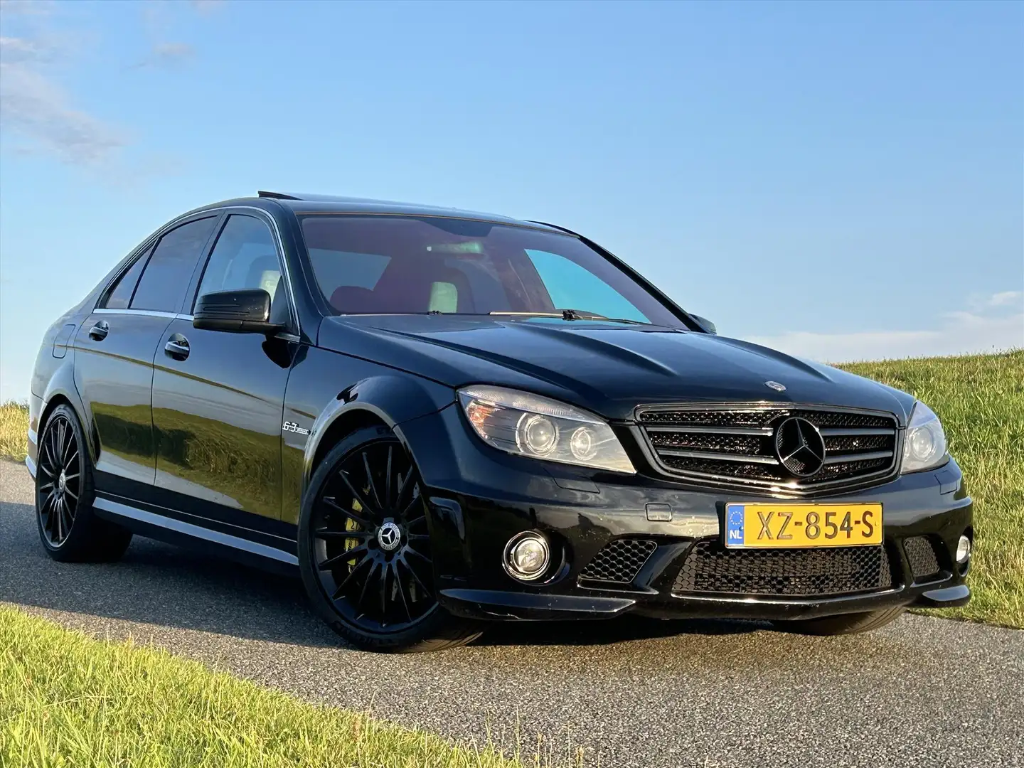 Mercedes-Benz C 63 AMG Mercedes C63 457PK / Harman/Kardon / dakje / Elekt Zwart - 2