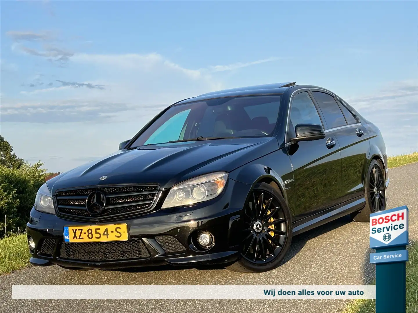 Mercedes-Benz C 63 AMG Mercedes C63 457PK / Harman/Kardon / dakje / Elekt Zwart - 1