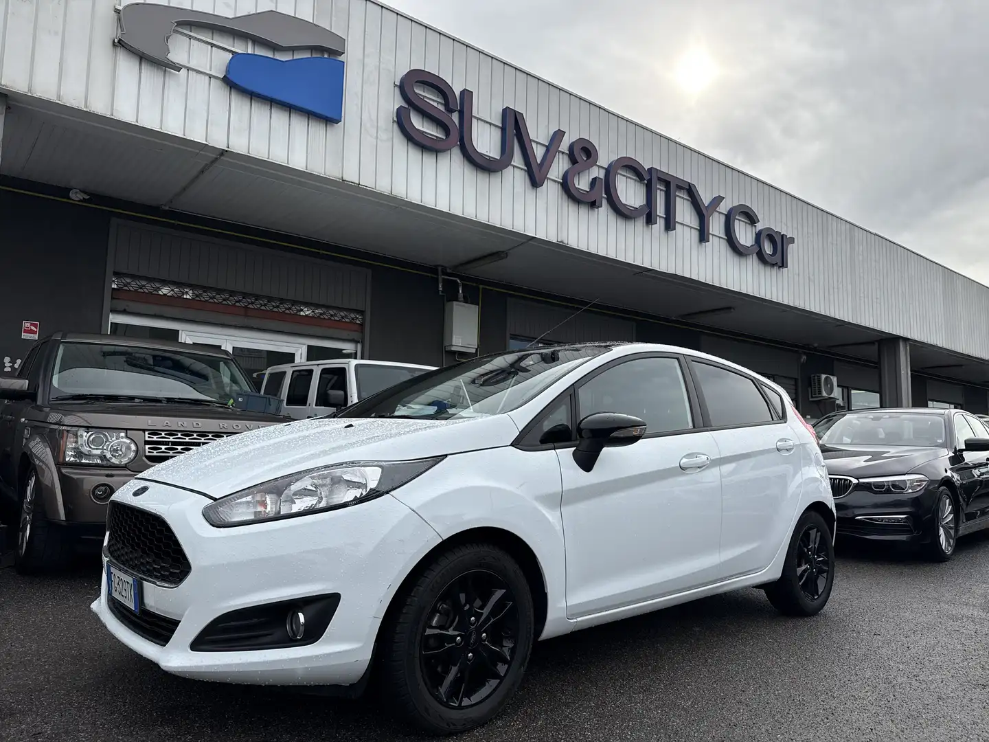 Ford Fiesta 5p 1.5 tdci EURO 6 Blanc - 1