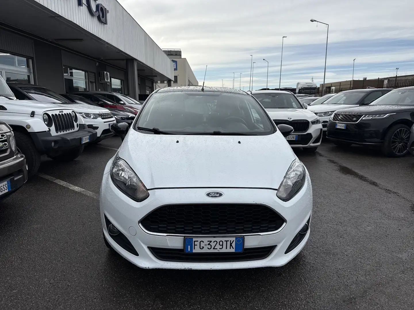 Ford Fiesta 5p 1.5 tdci EURO 6 Blanc - 2