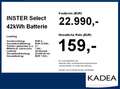 Hyundai Inster Select 42kWh Batterie !!EV-City-Car!! Beige - thumbnail 4
