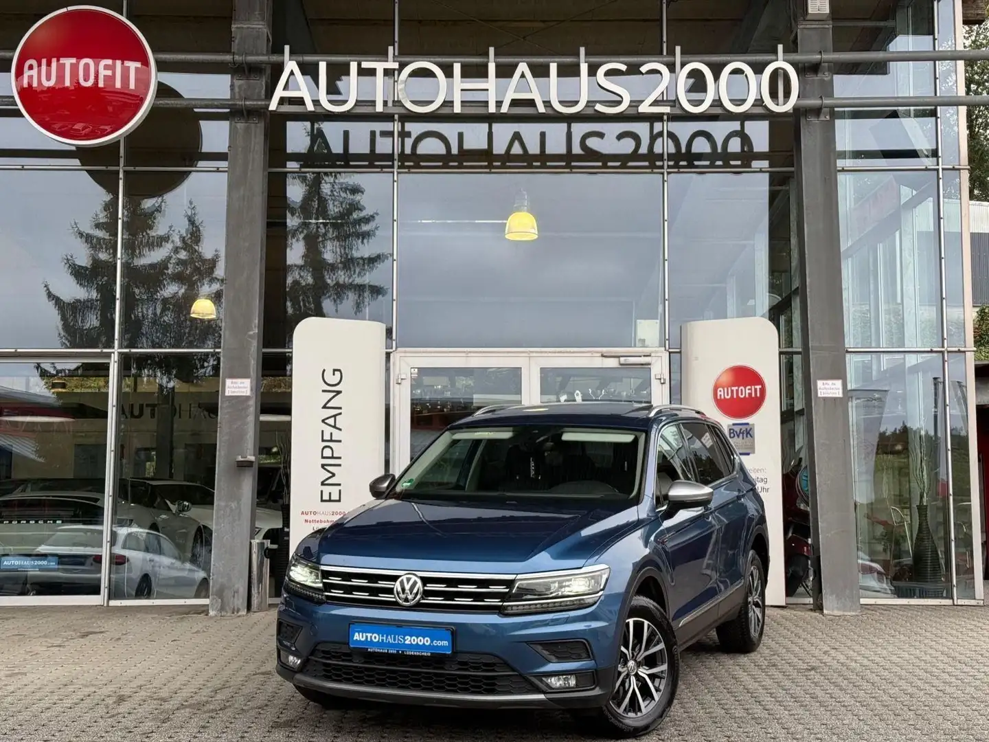 Volkswagen Tiguan Allspace Tiguan 2,0 TDi DSG-Aut. Allspace 4Motion/DIGITAL Bleu - 1